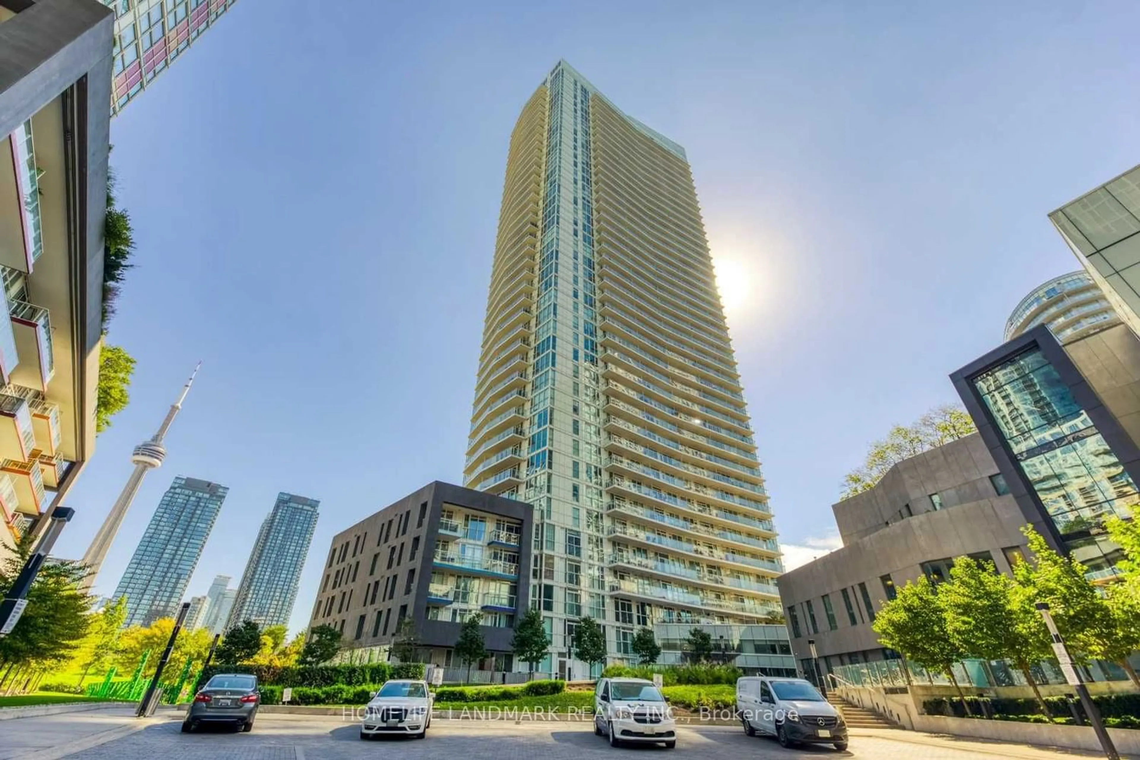 A pic from exterior of the house or condo for 75 Queens Wharf Rd #2706, Toronto Ontario M5V 0J8