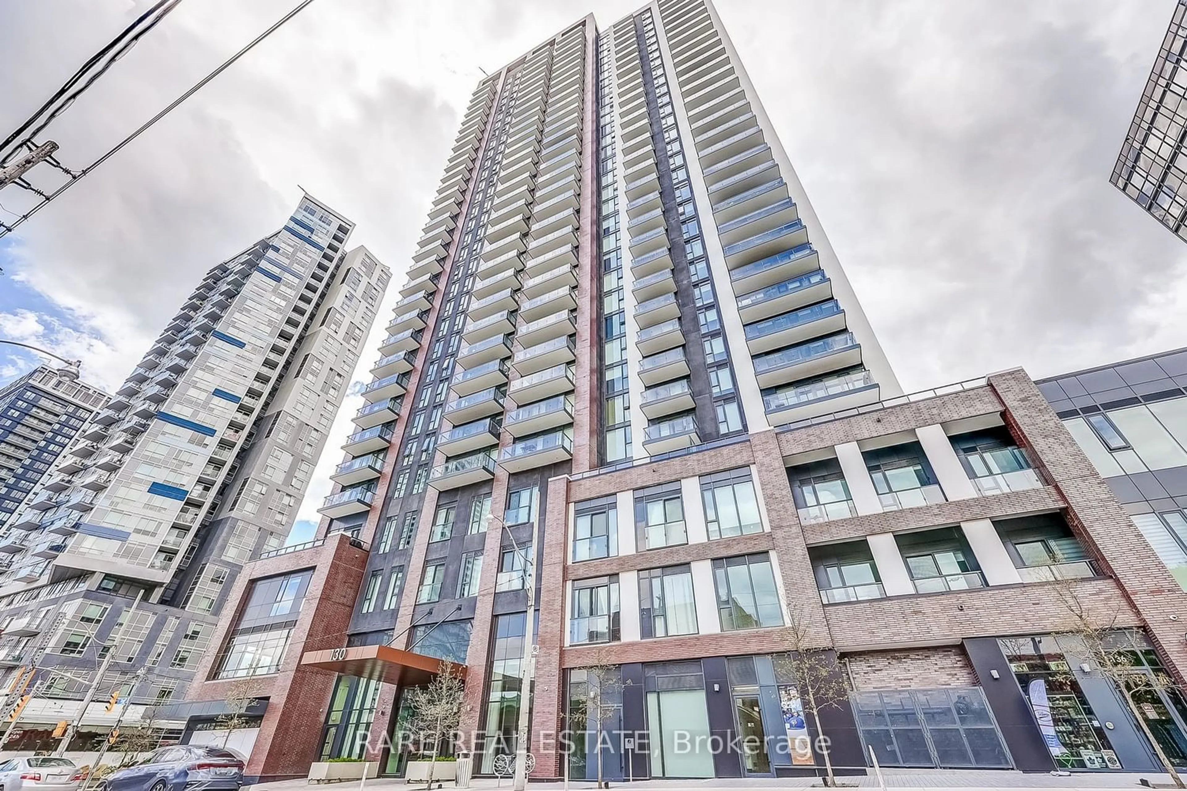 A pic from exterior of the house or condo for 130 River St #701, Toronto Ontario M5A 0R8