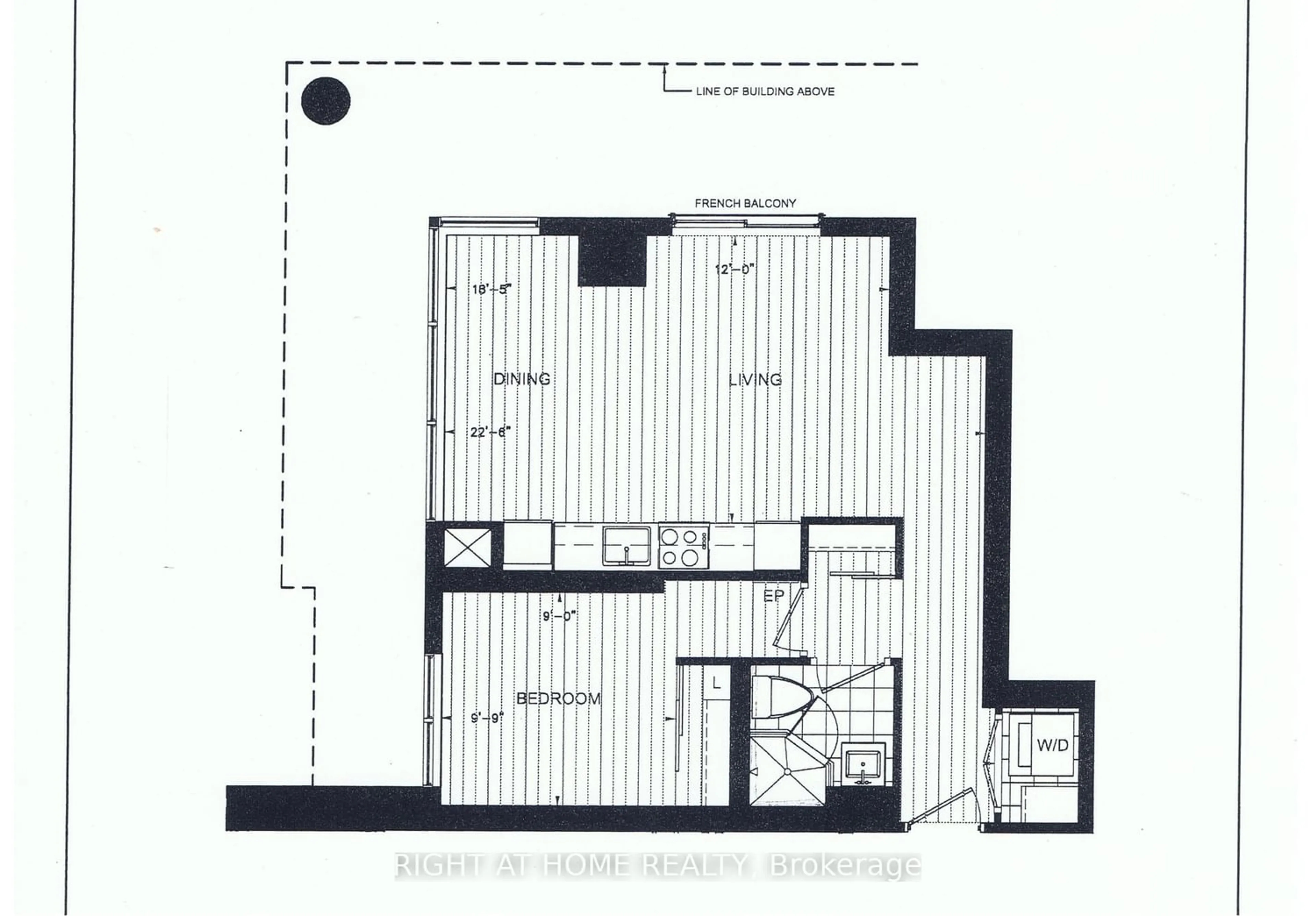 Floor plan for 2 Anndale Dr #902, Toronto Ontario M2N 0G5