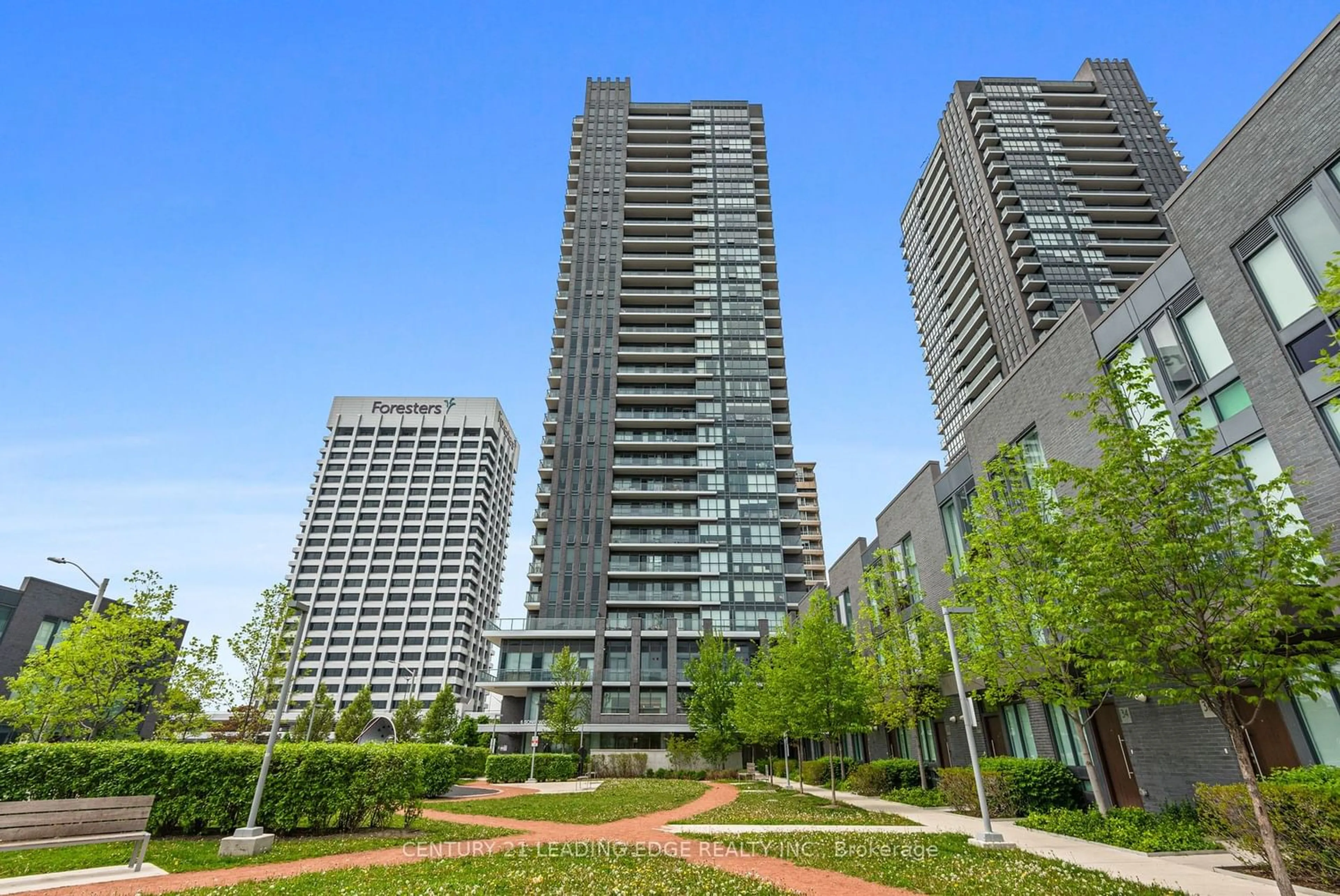 A pic from exterior of the house or condo for 2 Sonic Way #2602, Toronto Ontario M3C 0P2