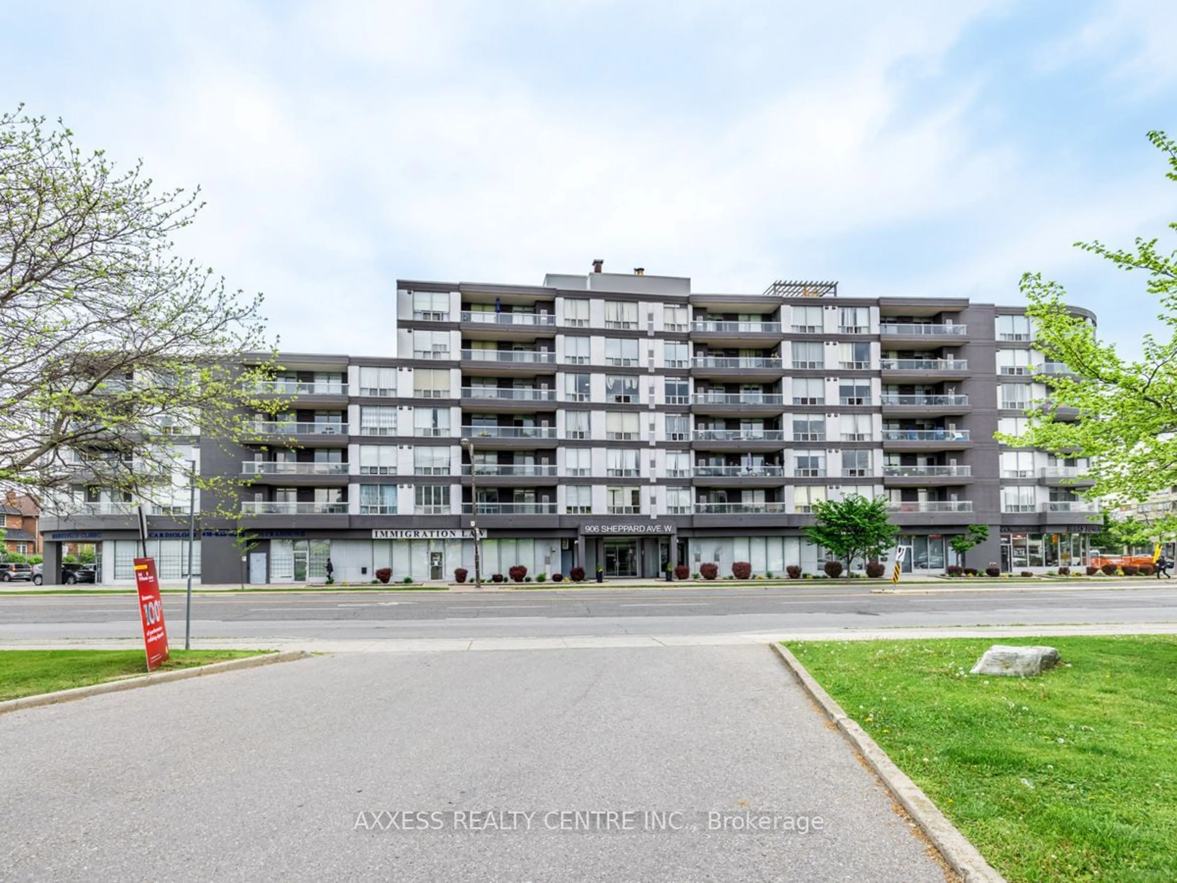 A pic from exterior of the house or condo for 906 Sheppard Ave #505, Toronto Ontario M3H 2T5