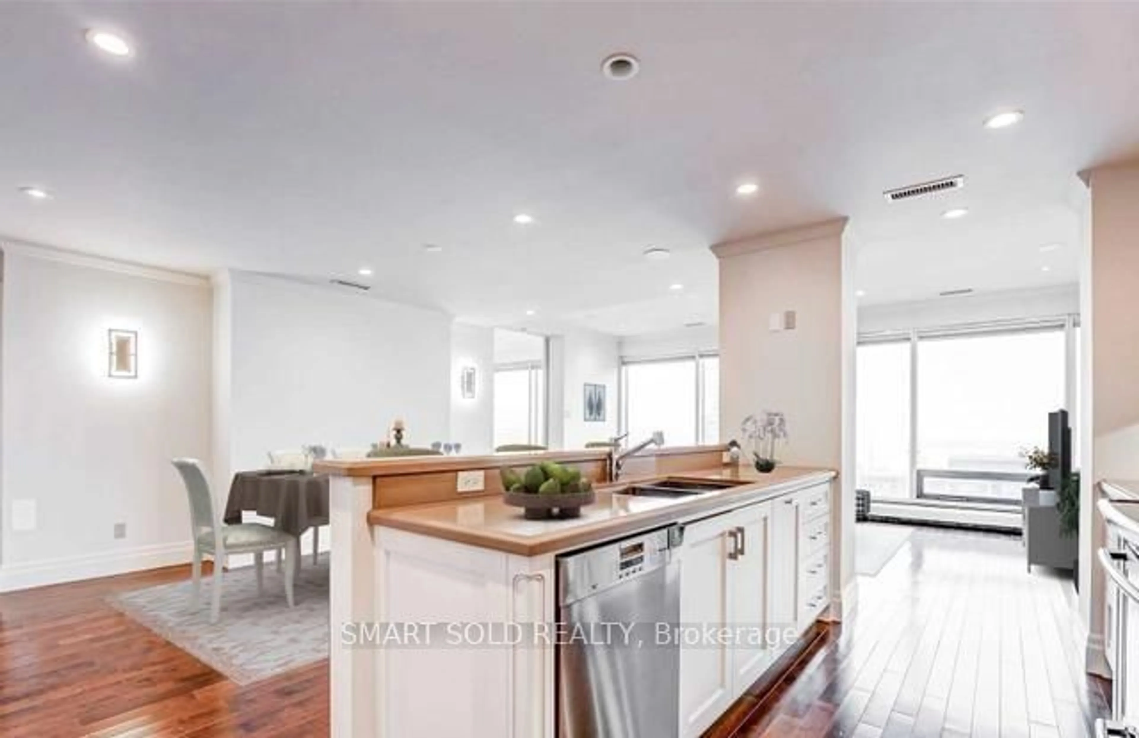 Open concept kitchen, unknown for 30 Wellington St #2202, Toronto Ontario M5E 1S3