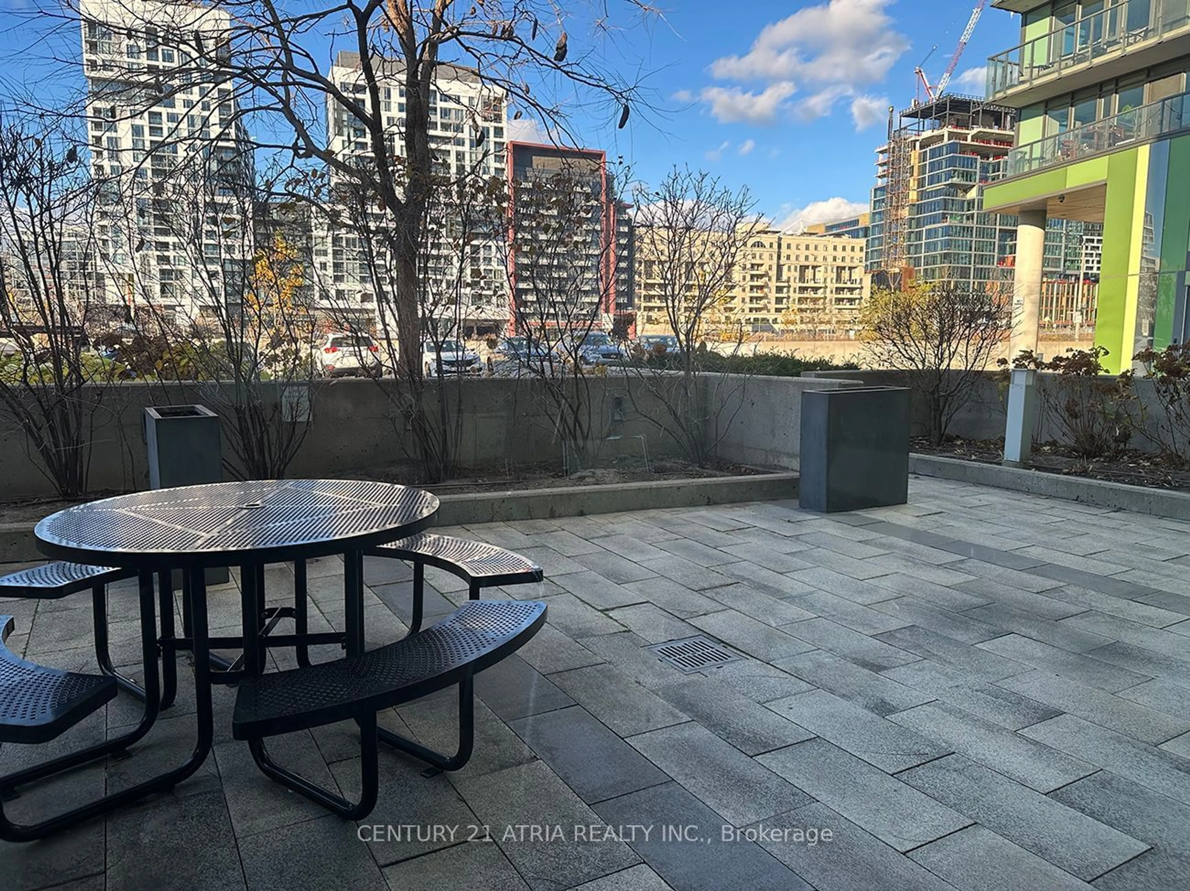 Patio for 170 Fort York Blvd #701, Toronto Ontario M5V 0E6