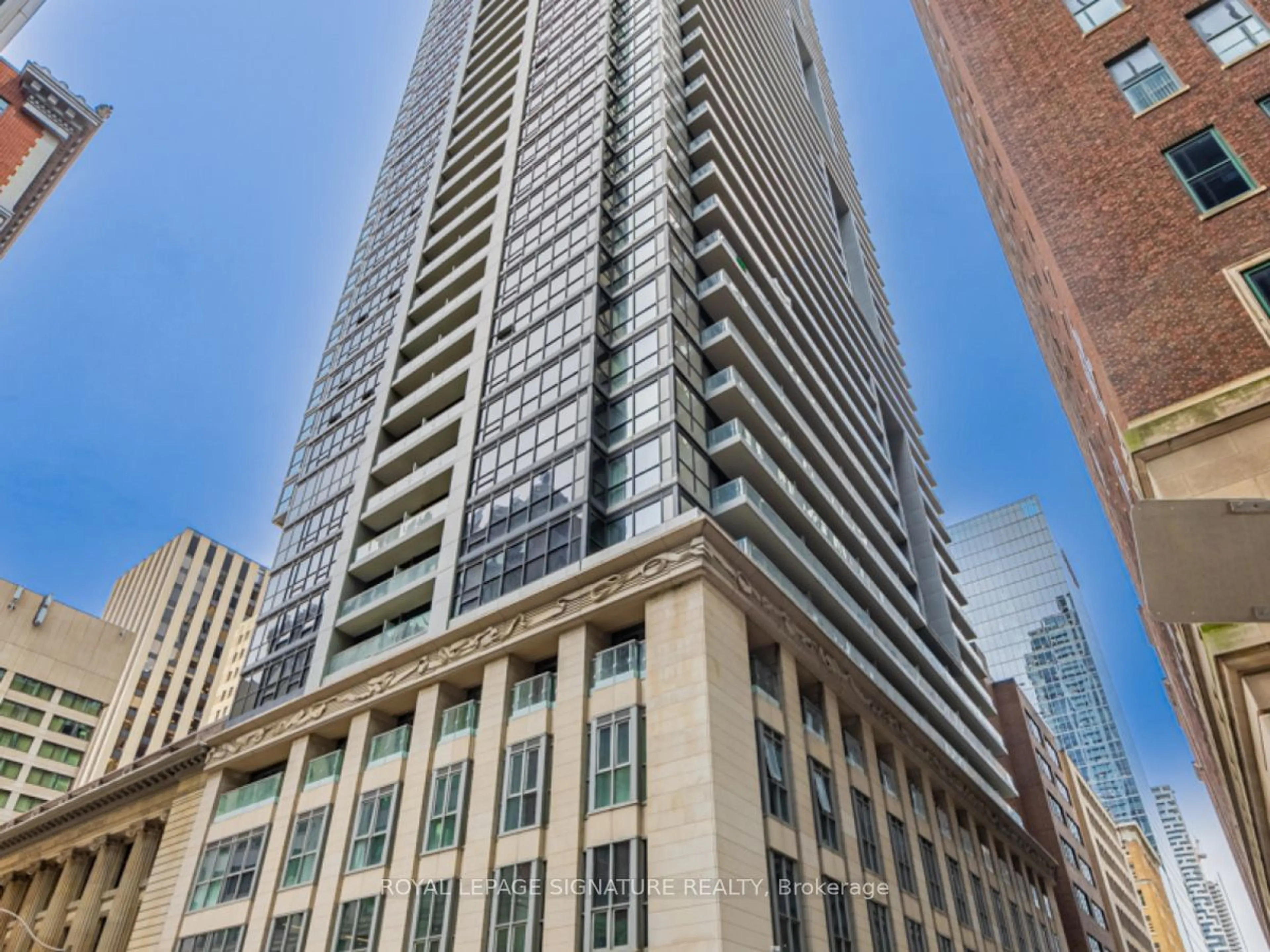 A pic from exterior of the house or condo for 70 Temperance St #3512, Toronto Ontario M5H 0B1