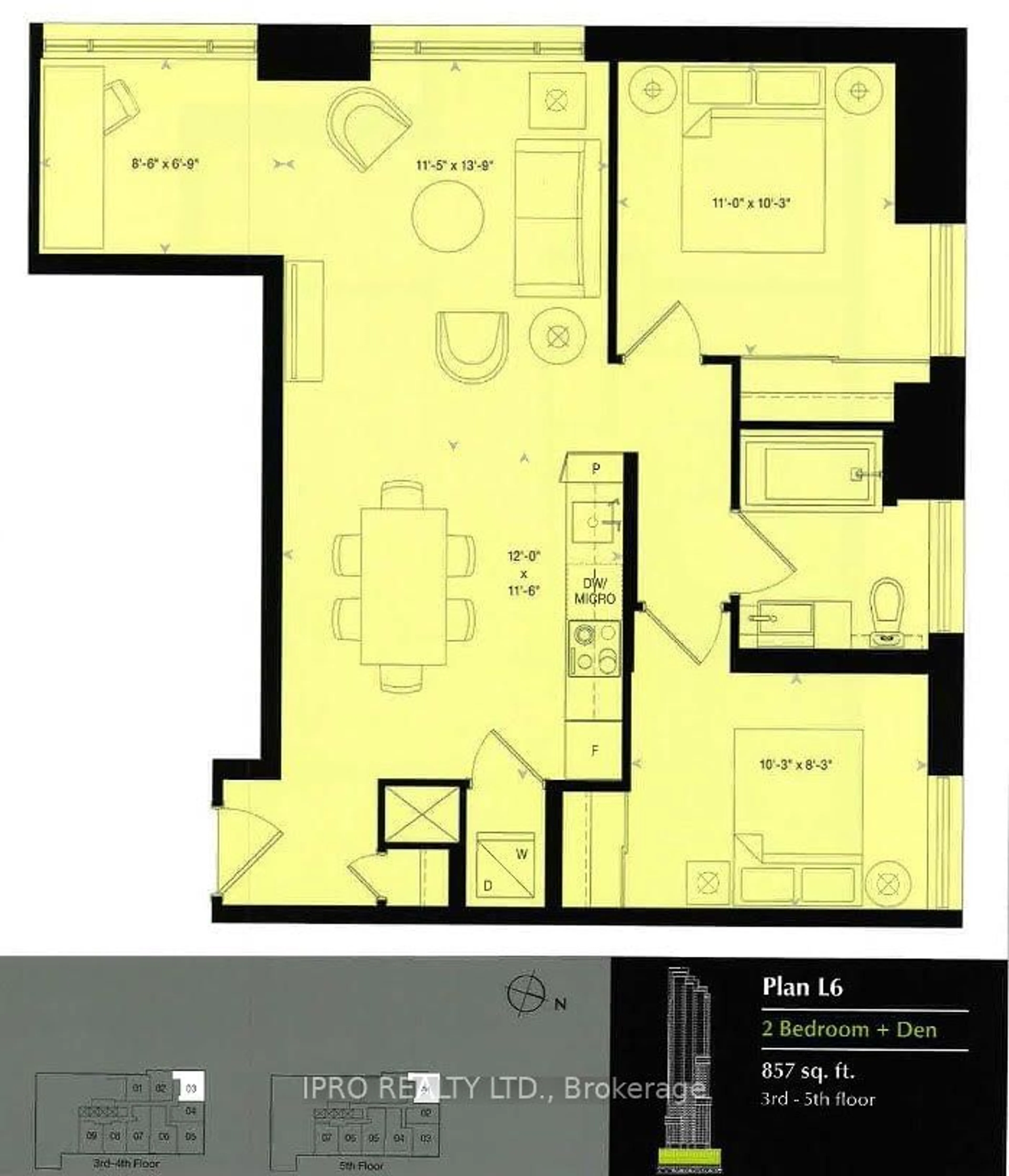 Floor plan for 88 Scott St #501, Toronto Ontario M5E 0A9