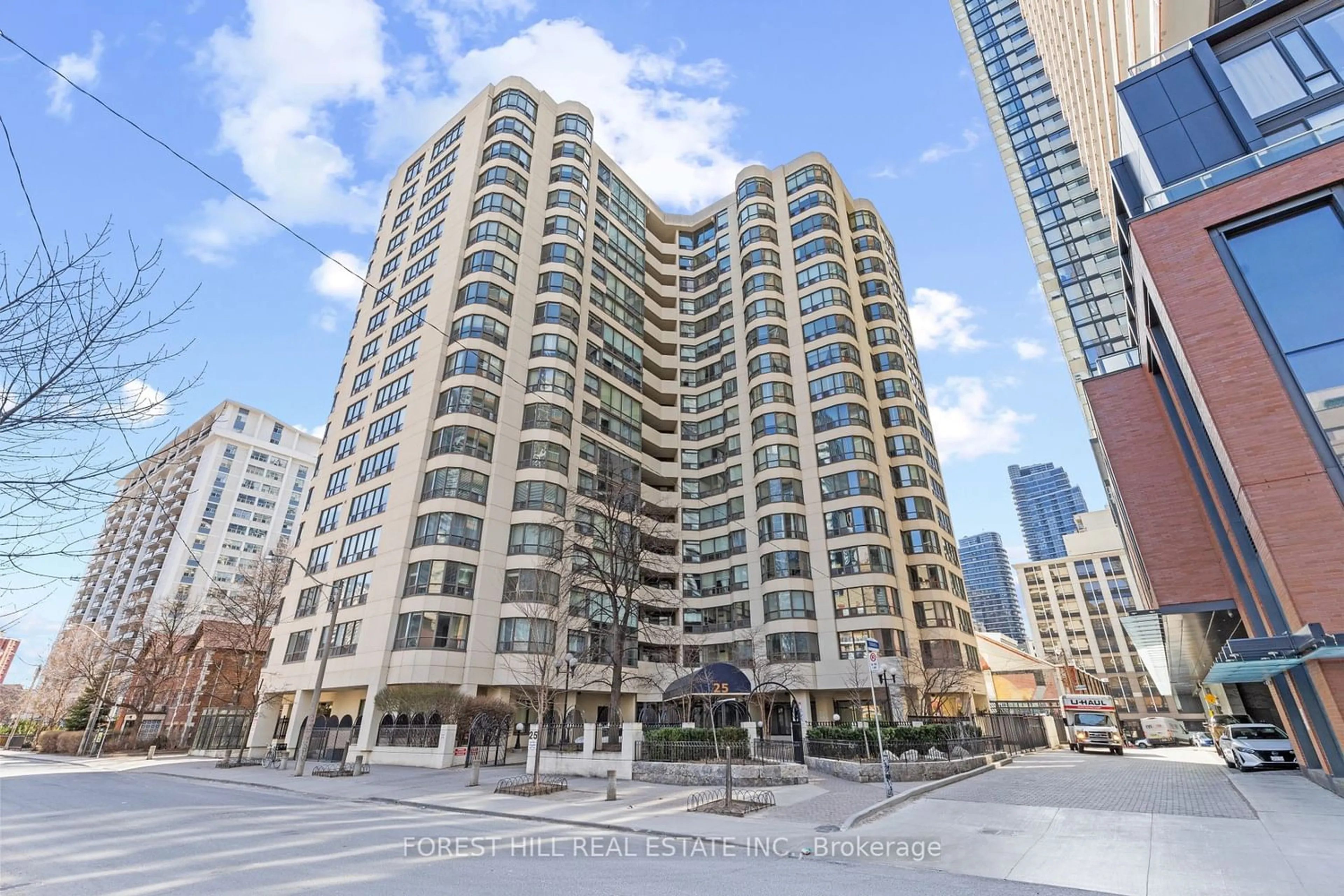 A pic from exterior of the house or condo for 25 Maitland St ##208, Toronto Ontario M4Y 2W1