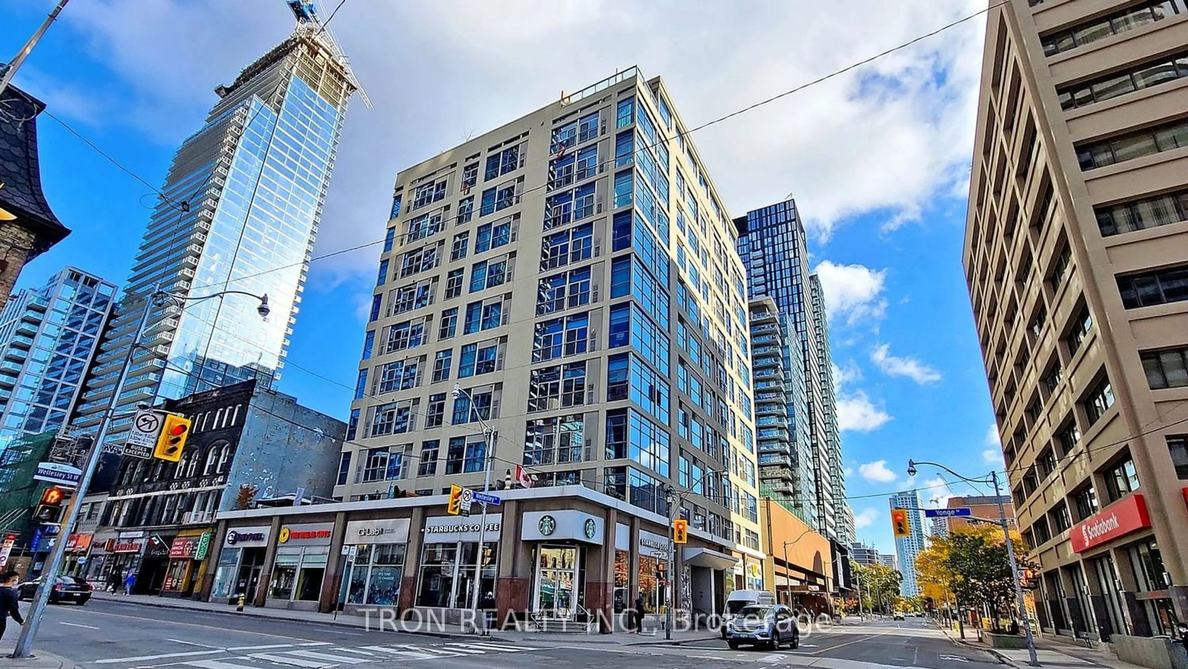 A pic from exterior of the house or condo for 8 Wellesley St #603, Toronto Ontario M4Y 3B2