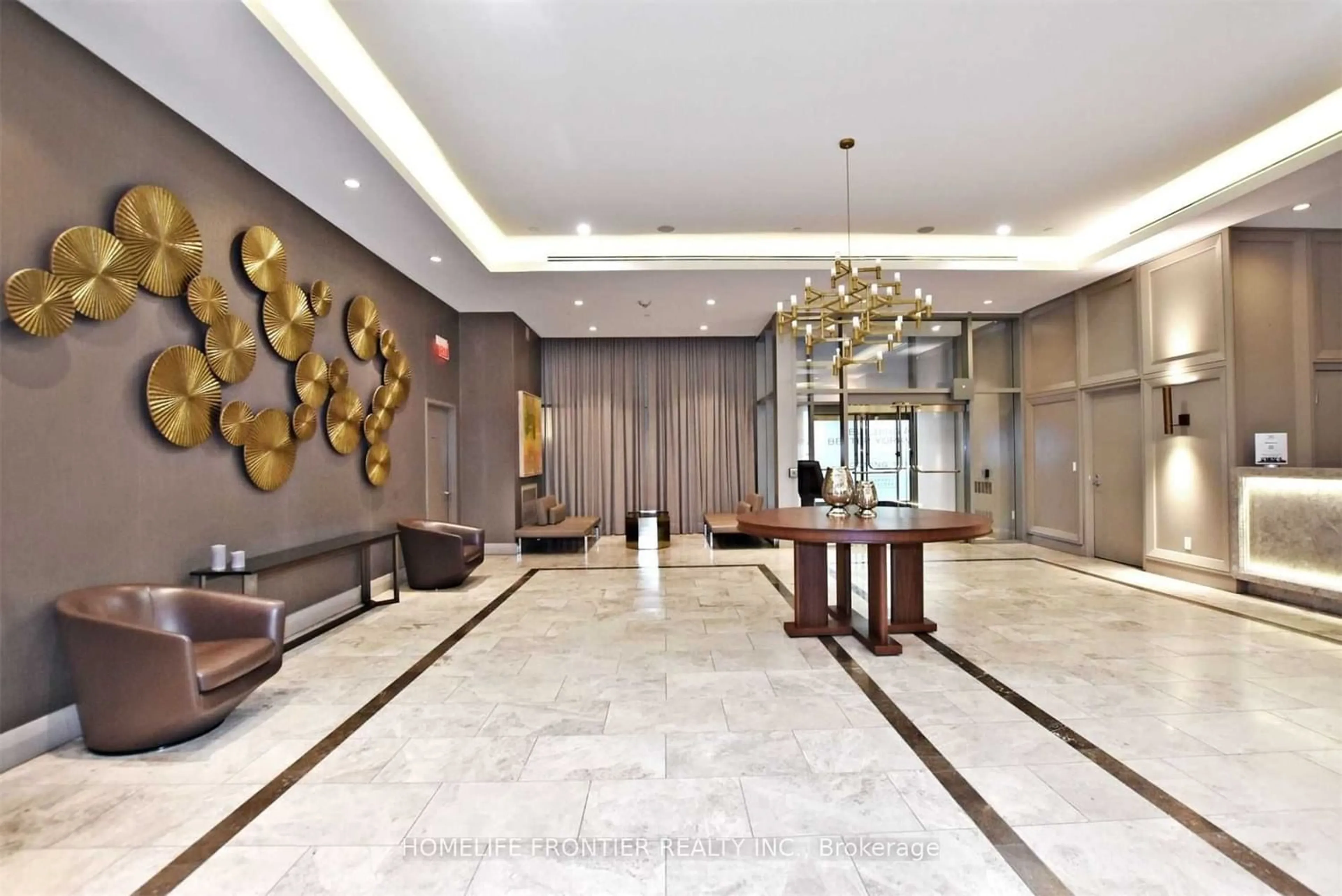Indoor lobby for 155 Yorkville Ave #1204, Toronto Ontario M5R 1C4