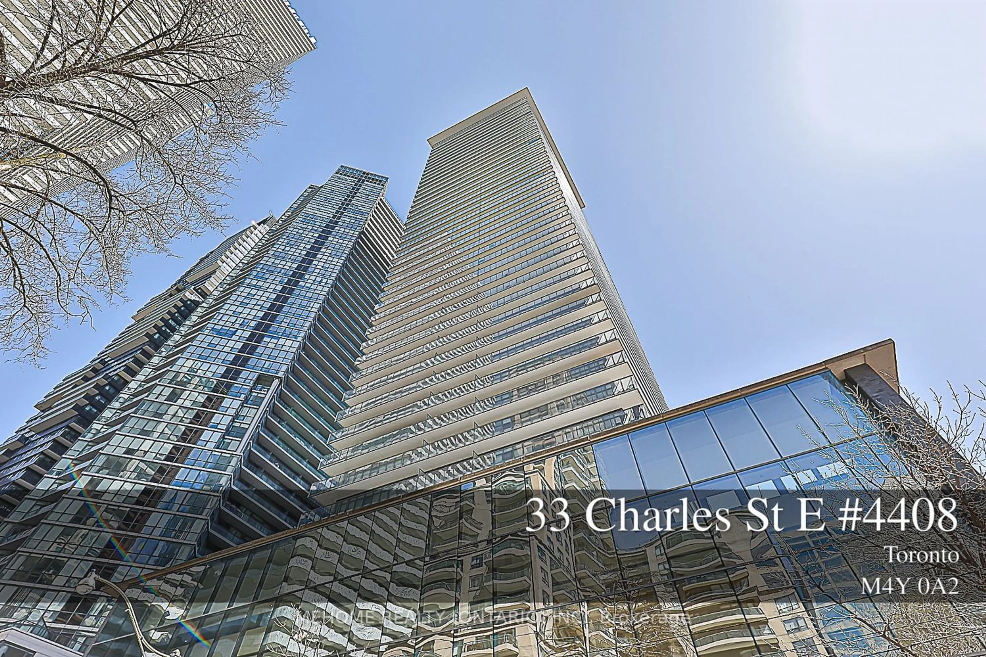 A pic from exterior of the house or condo for 33 Charles St #4408, Toronto Ontario M4Y 0A2