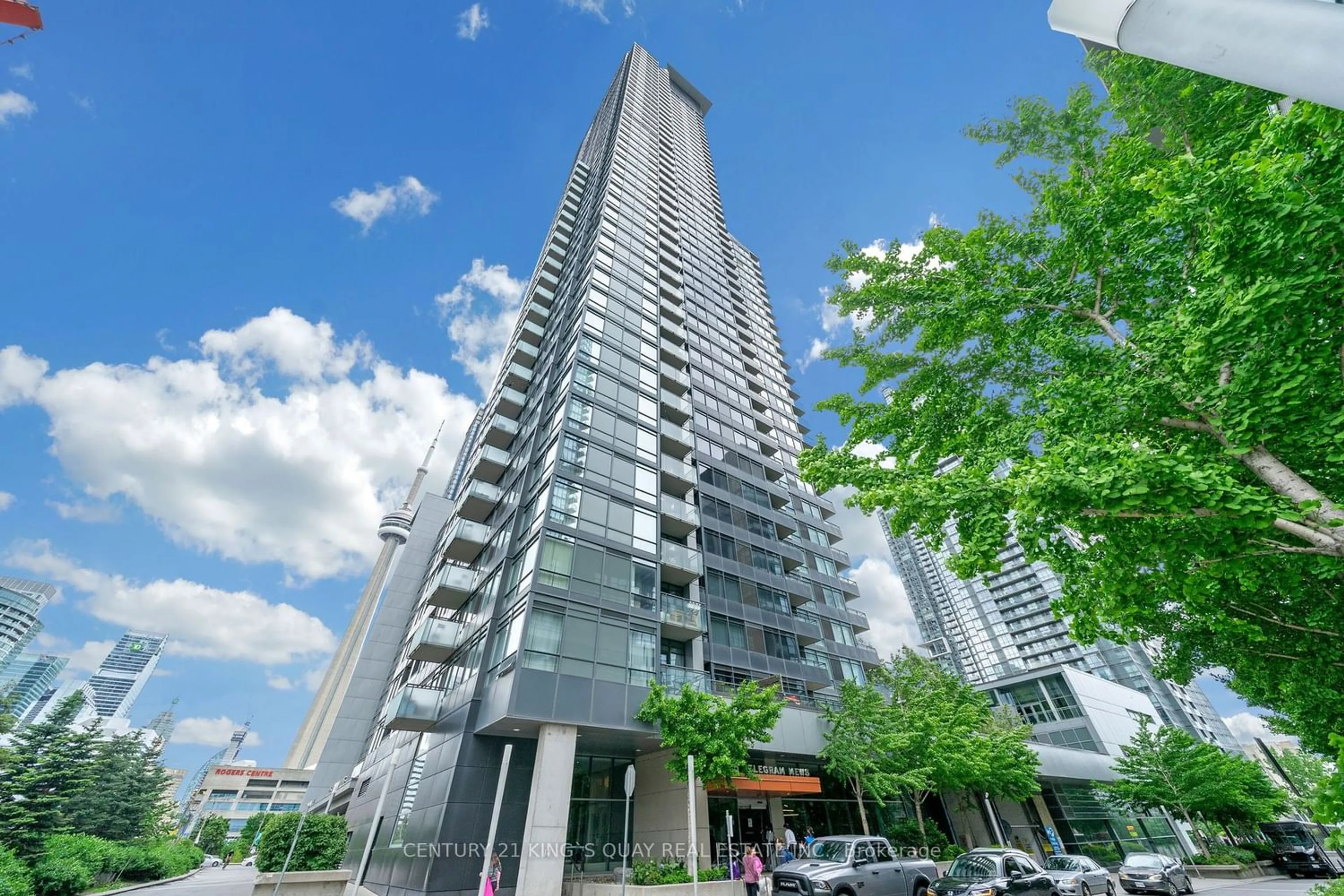 A pic from exterior of the house or condo for 25 Telegram Mews #3510, Toronto Ontario M5V 3Z1
