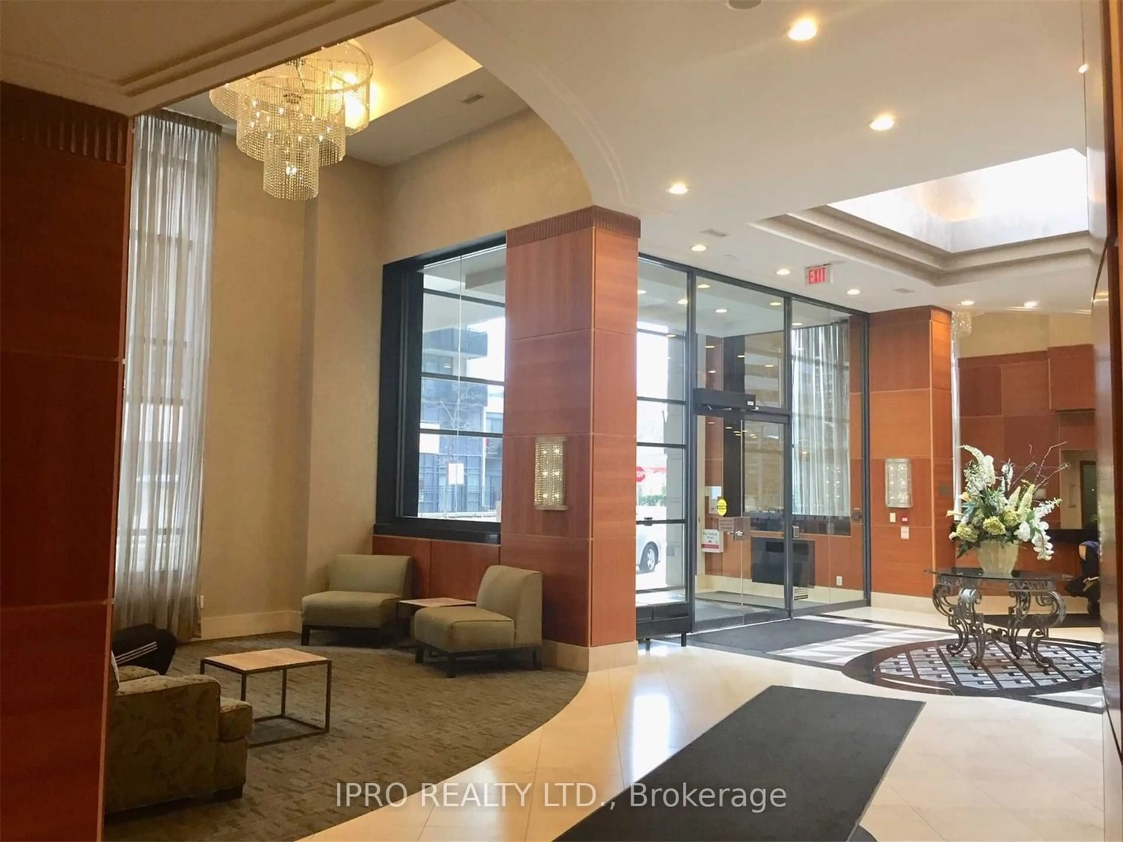 Indoor lobby for 155 Beecroft Rd #2908, Toronto Ontario M2N 7C6