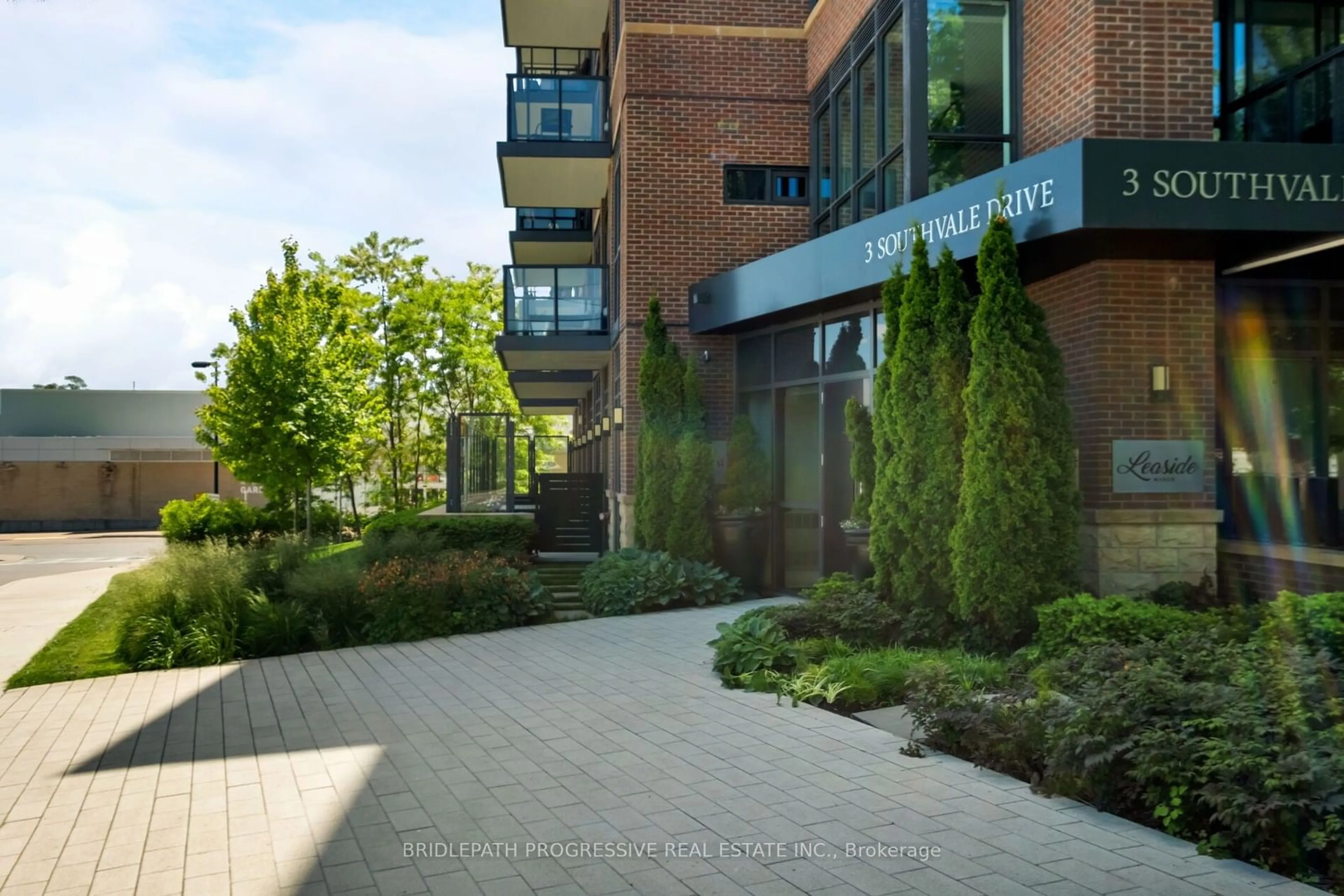 A pic from exterior of the house or condo for 3 Southvale Dr #407, Toronto Ontario M4G 1G1