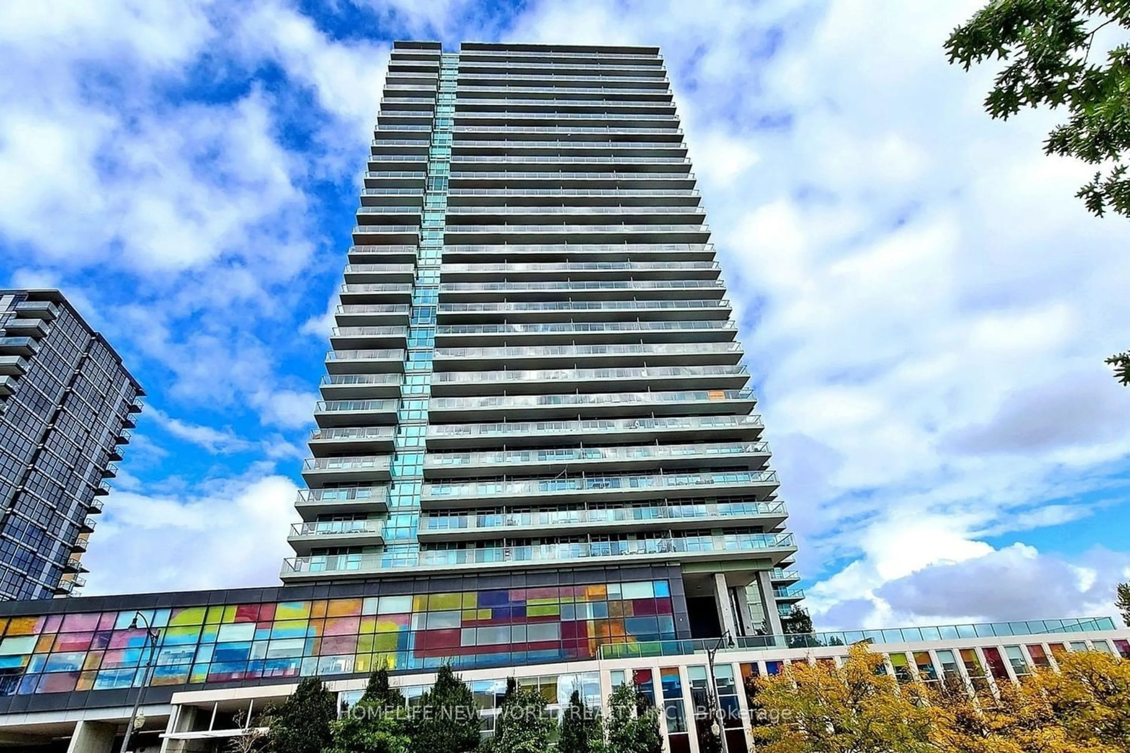 A pic from exterior of the house or condo for 33 Singer Crt #3115, Toronto Ontario M2K 0B4