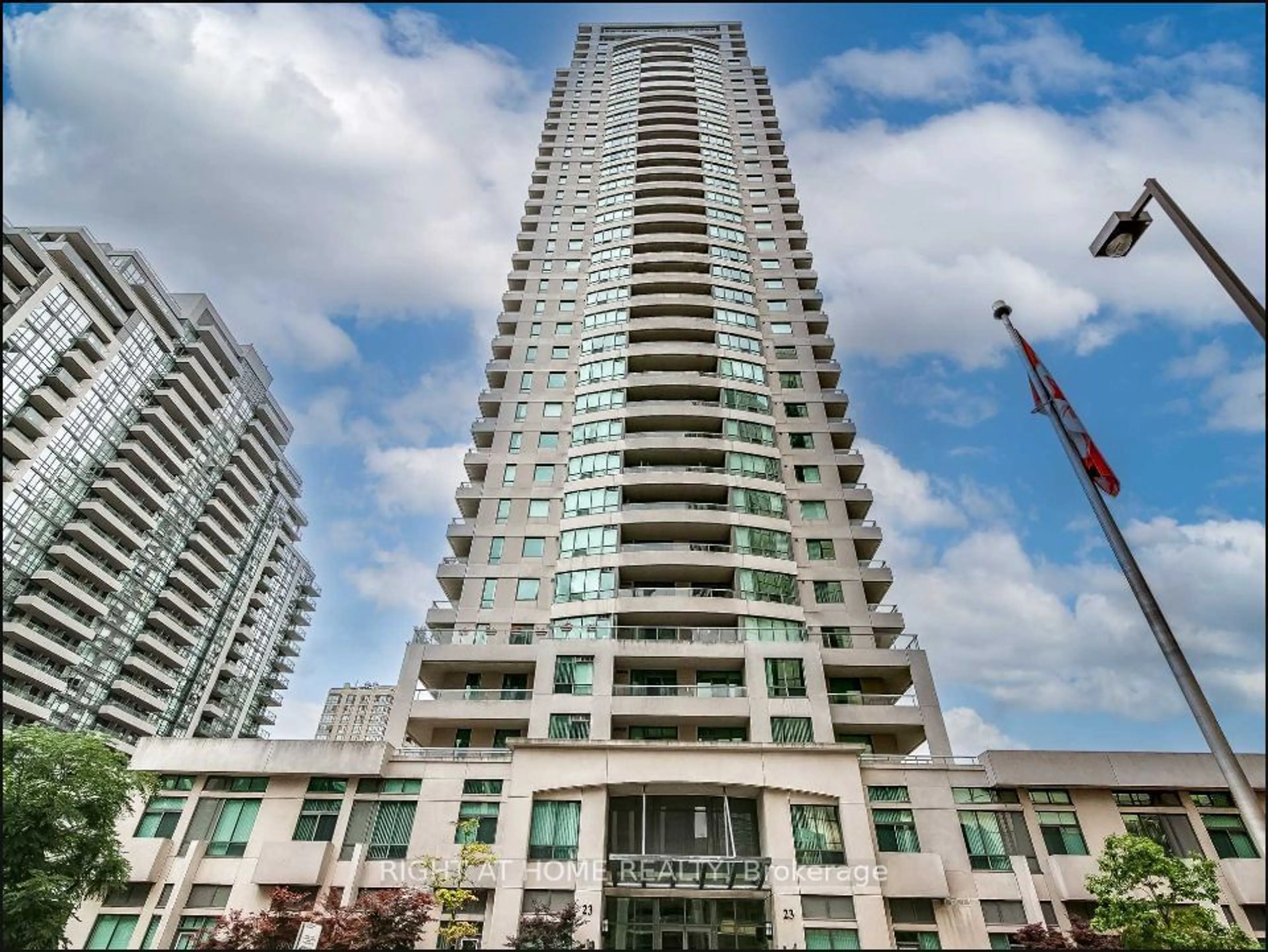 A pic from exterior of the house or condo for 23 Hollywood Ave #2706, Toronto Ontario M2N 7L8