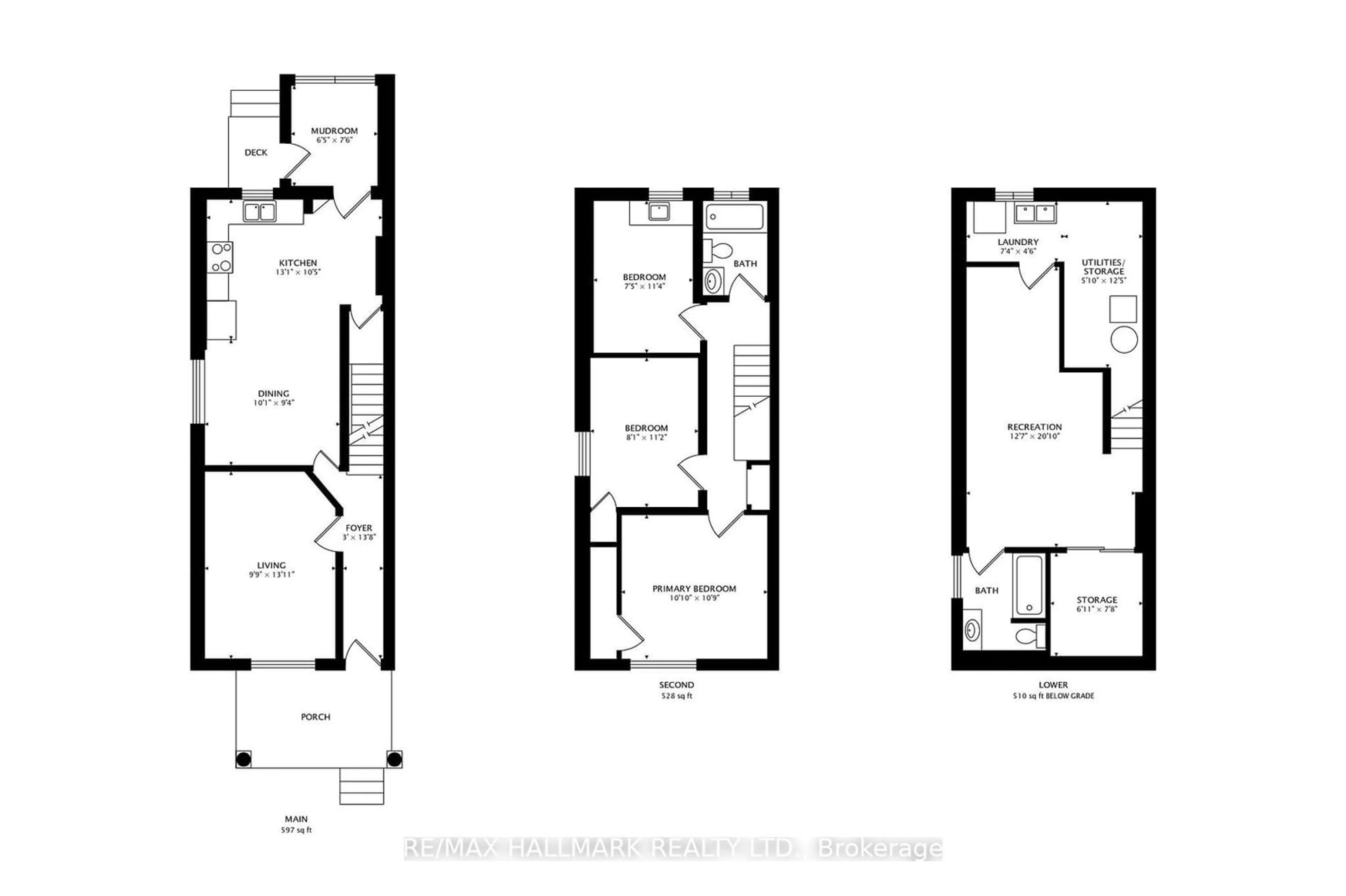 Floor plan for 400 Christie St, Toronto Ontario M6G 3C6