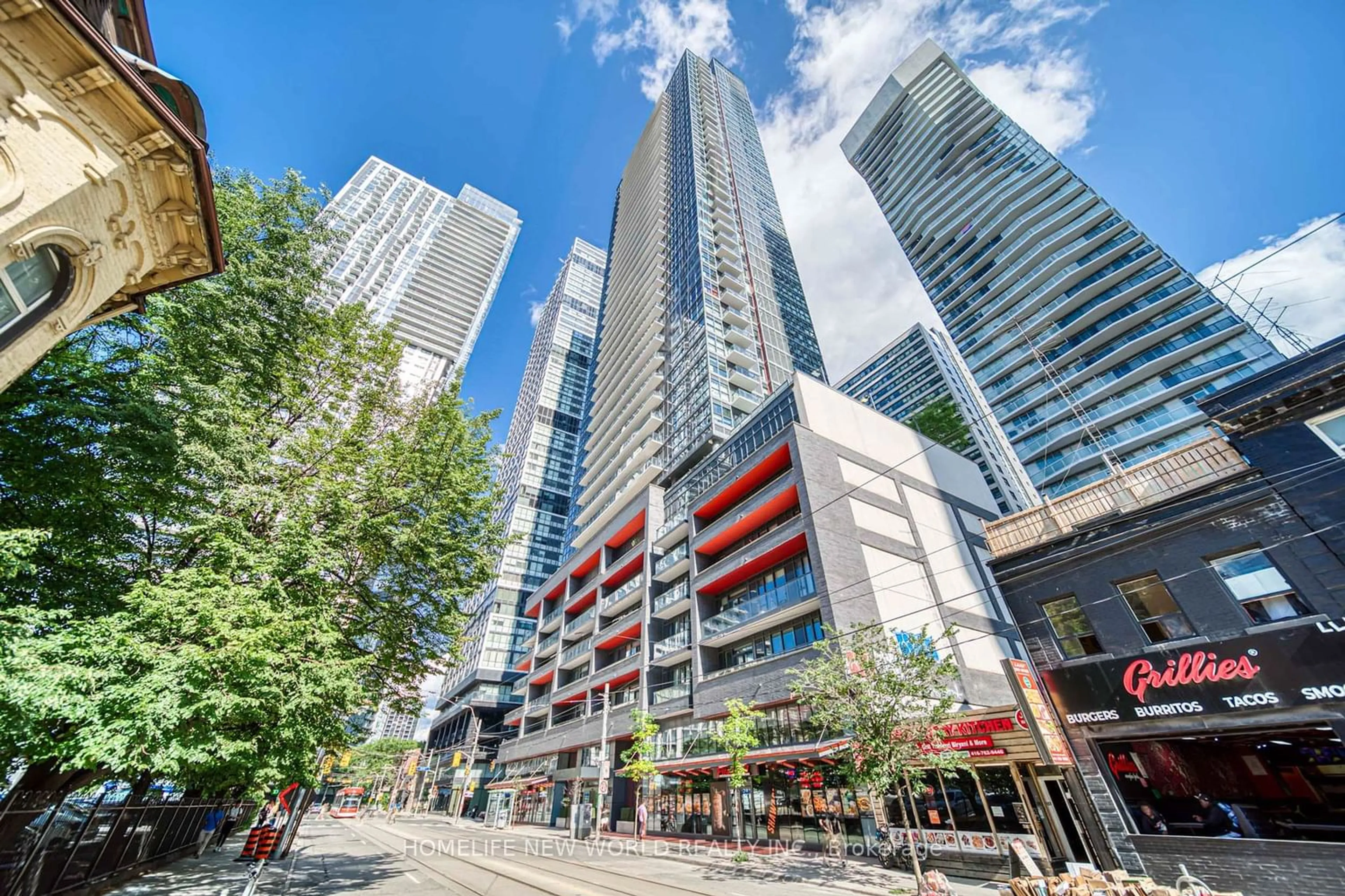 A pic from exterior of the house or condo for 159 dundas St #2407, Toronto Ontario M5B 0A9