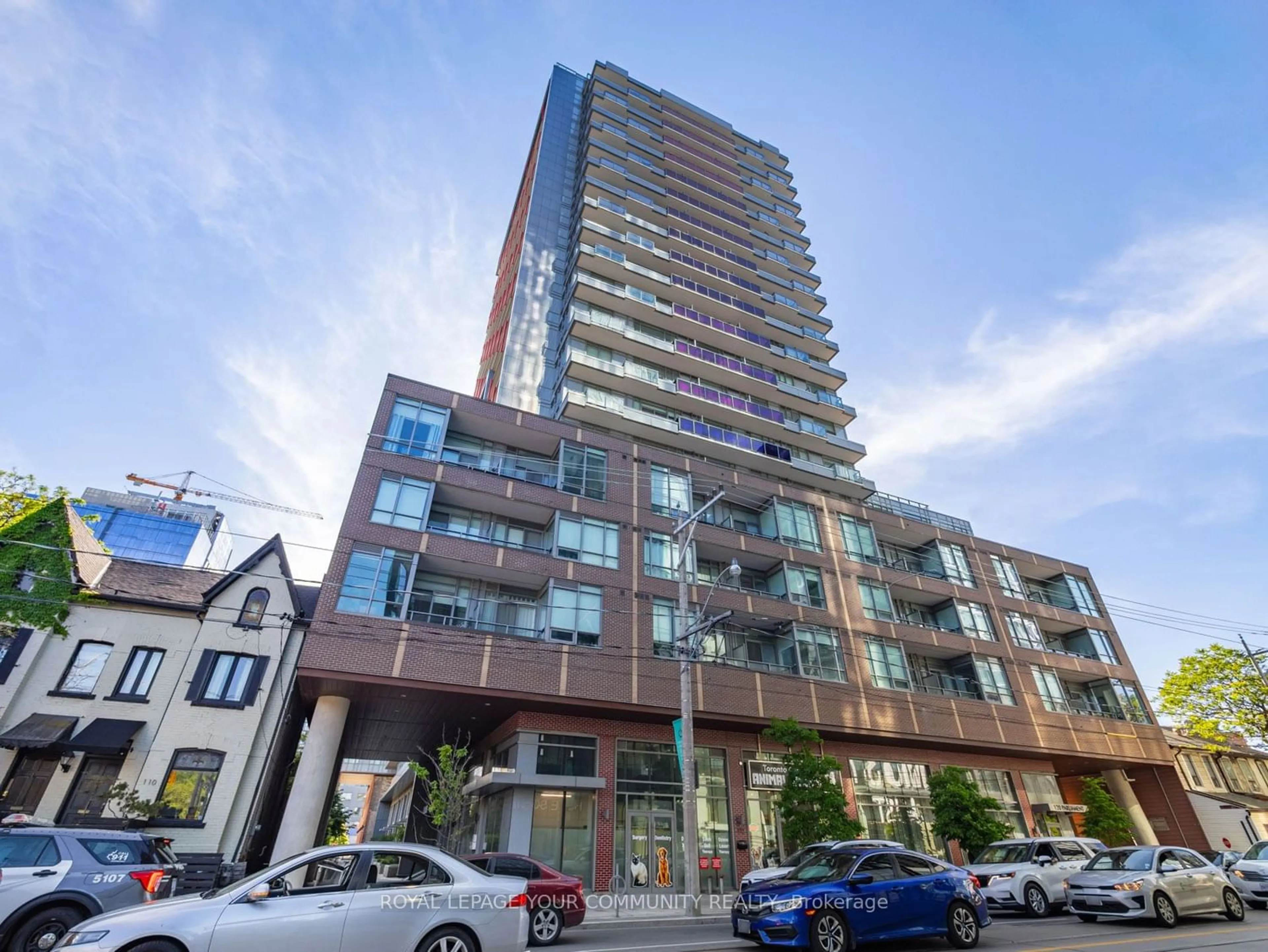 A pic from exterior of the house or condo for 120 Parliament St #516, Toronto Ontario M5A 0N6