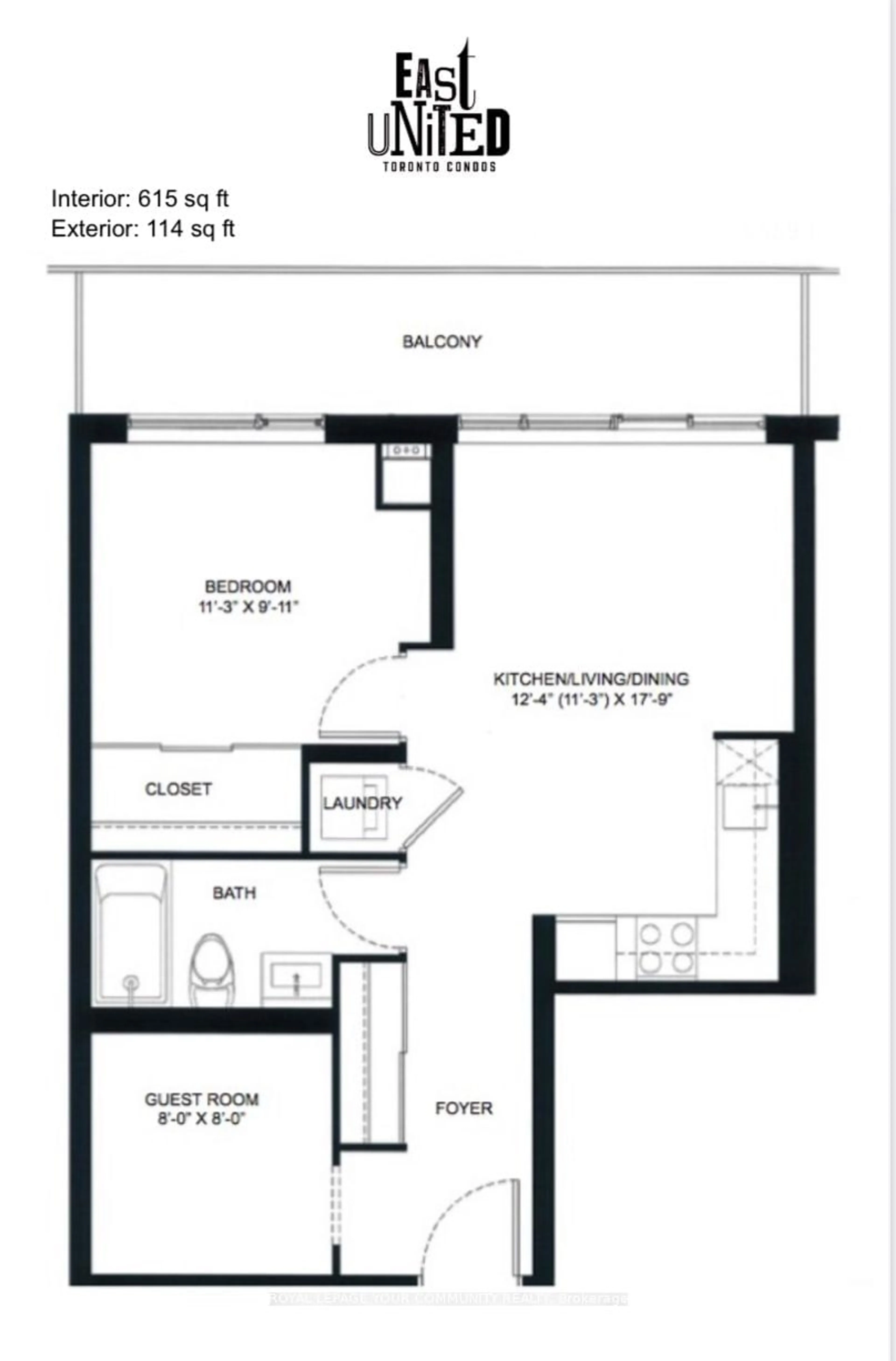 Indoor foyer for 120 Parliament St #516, Toronto Ontario M5A 0N6