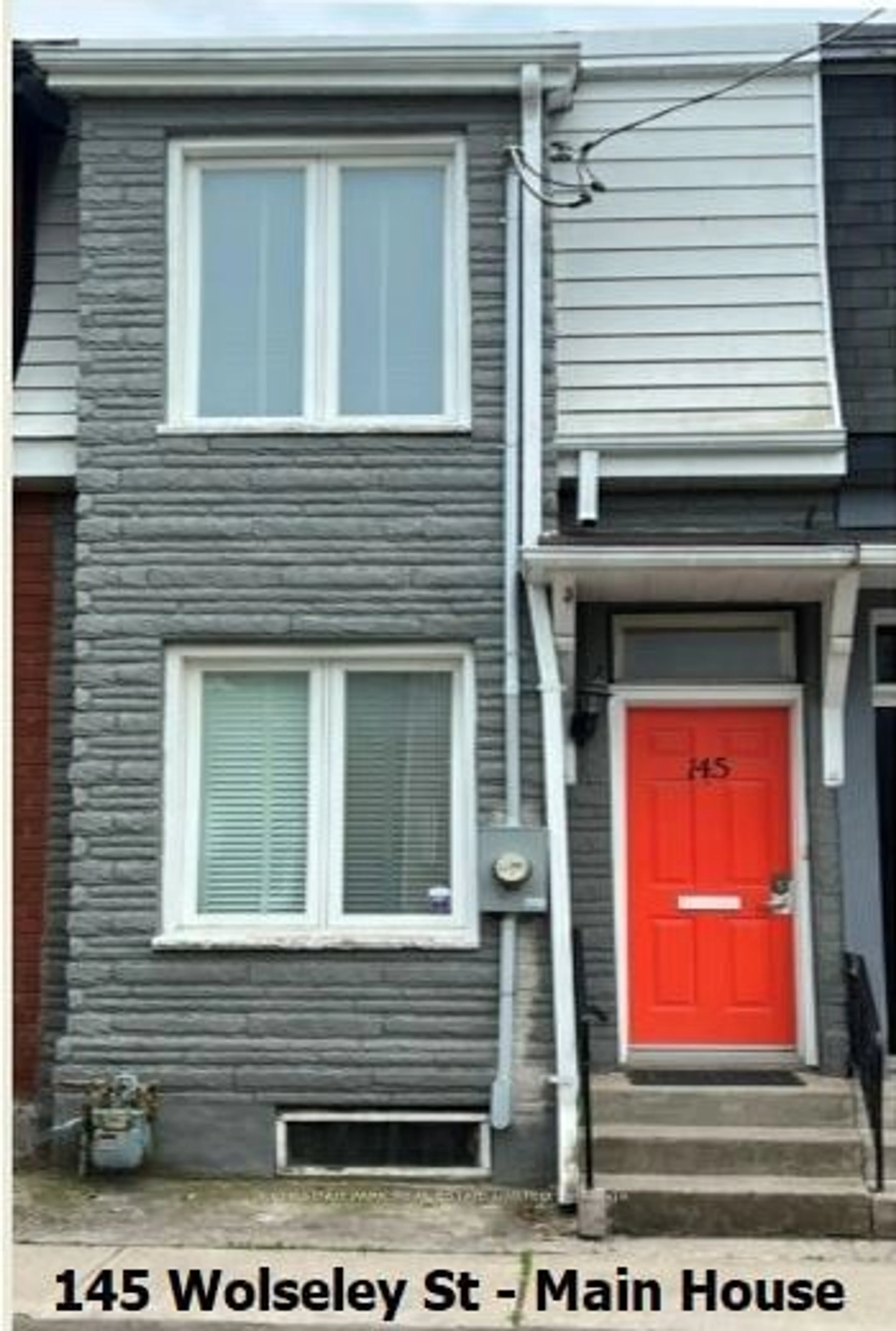 A pic from exterior of the house or condo for 145 Wolseley St, Toronto Ontario M6J 1K3