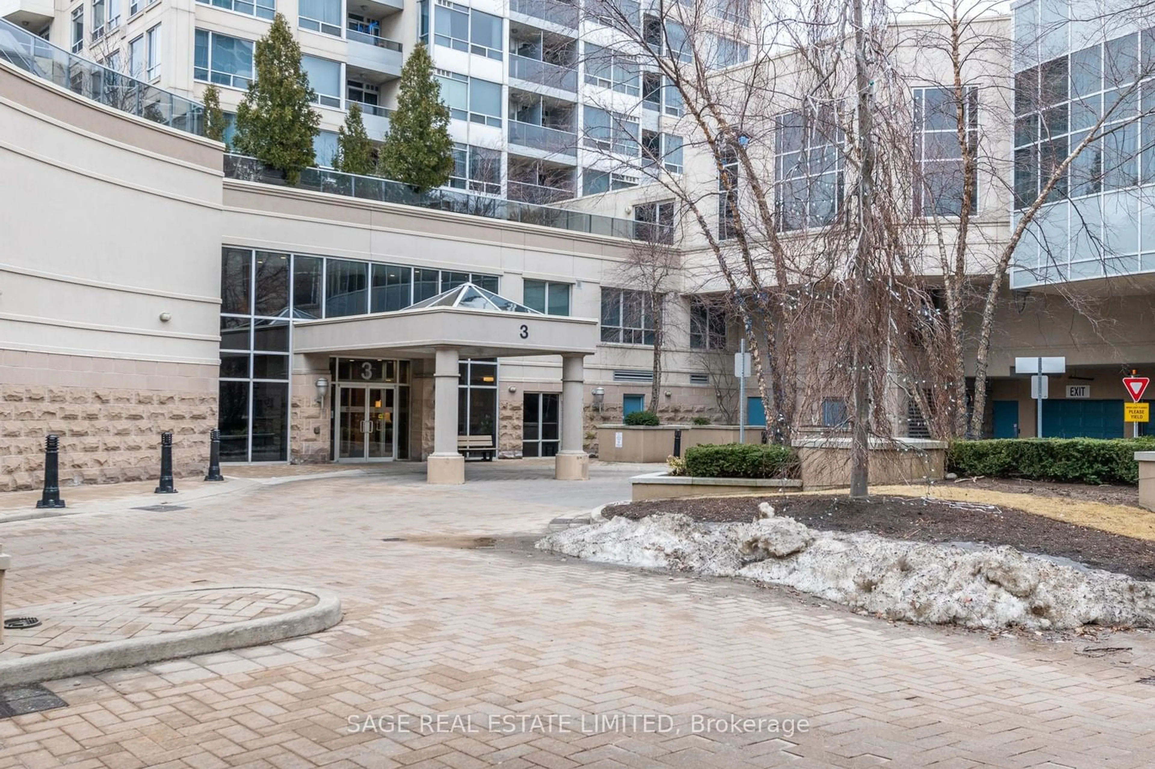 A pic from exterior of the house or condo for 3 Rean Dr #2512, Toronto Ontario M2K 3C2