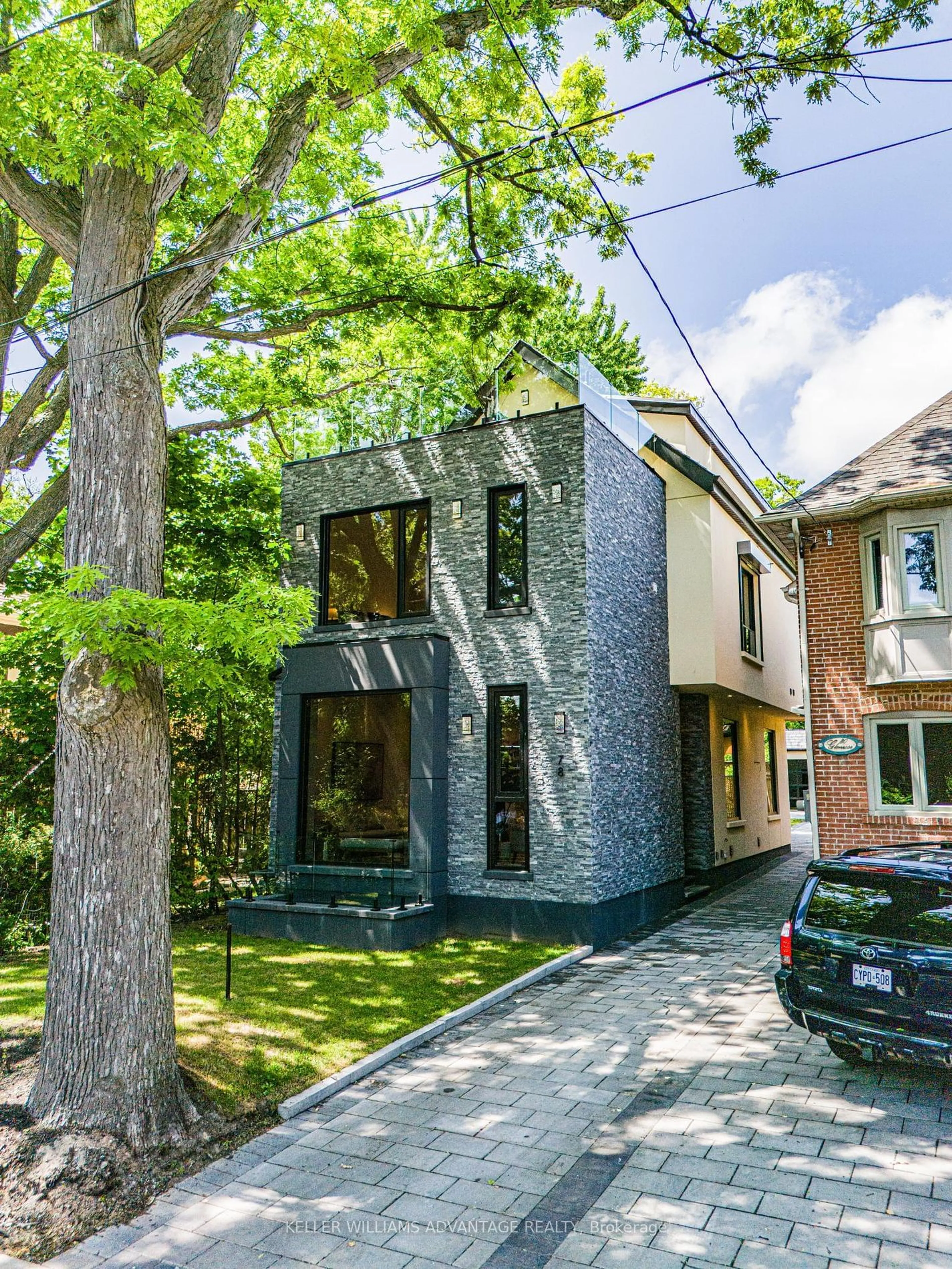 Home with brick exterior material for 78 Glenrose Ave, Toronto Ontario M4T 1K6