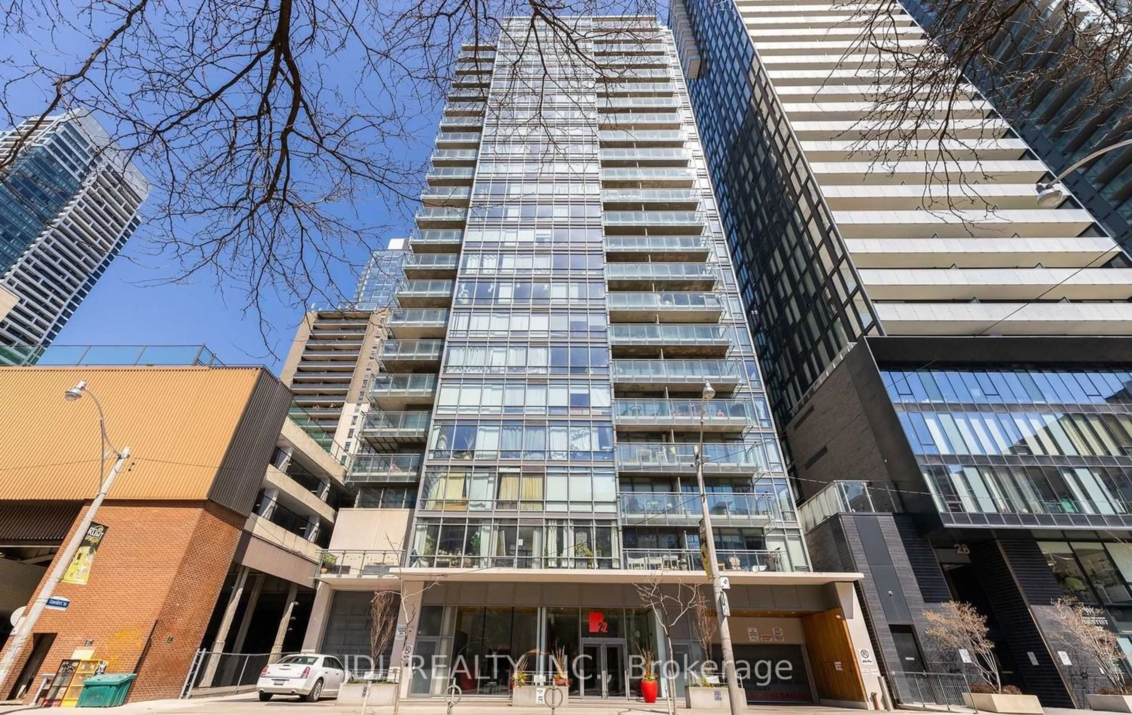 A pic from exterior of the house or condo for 22 Wellesley St #1607, Toronto Ontario M4Y 1G3