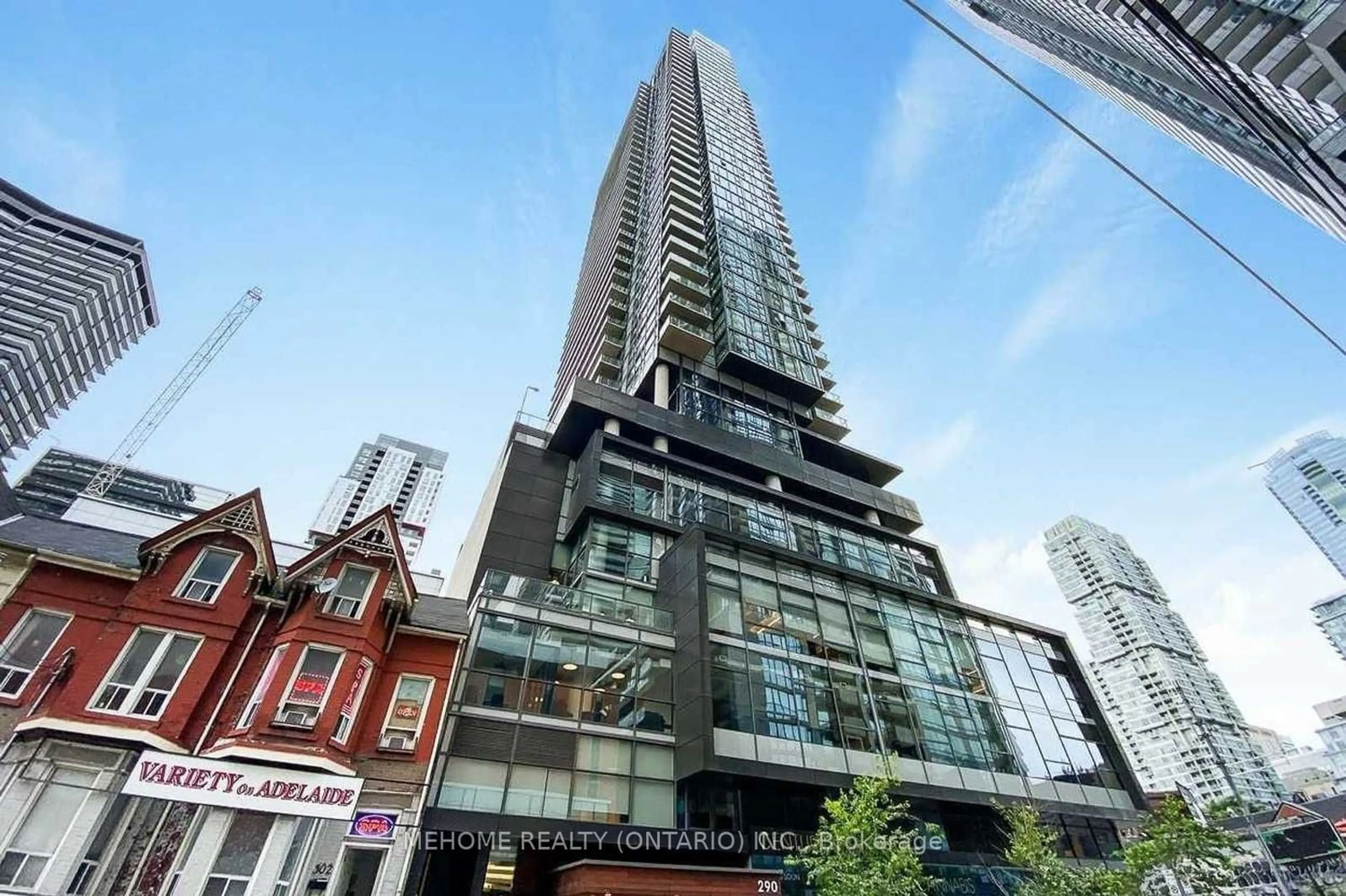 A pic from exterior of the house or condo for 290 Adelaide St #2412, Toronto Ontario M5V 1P6