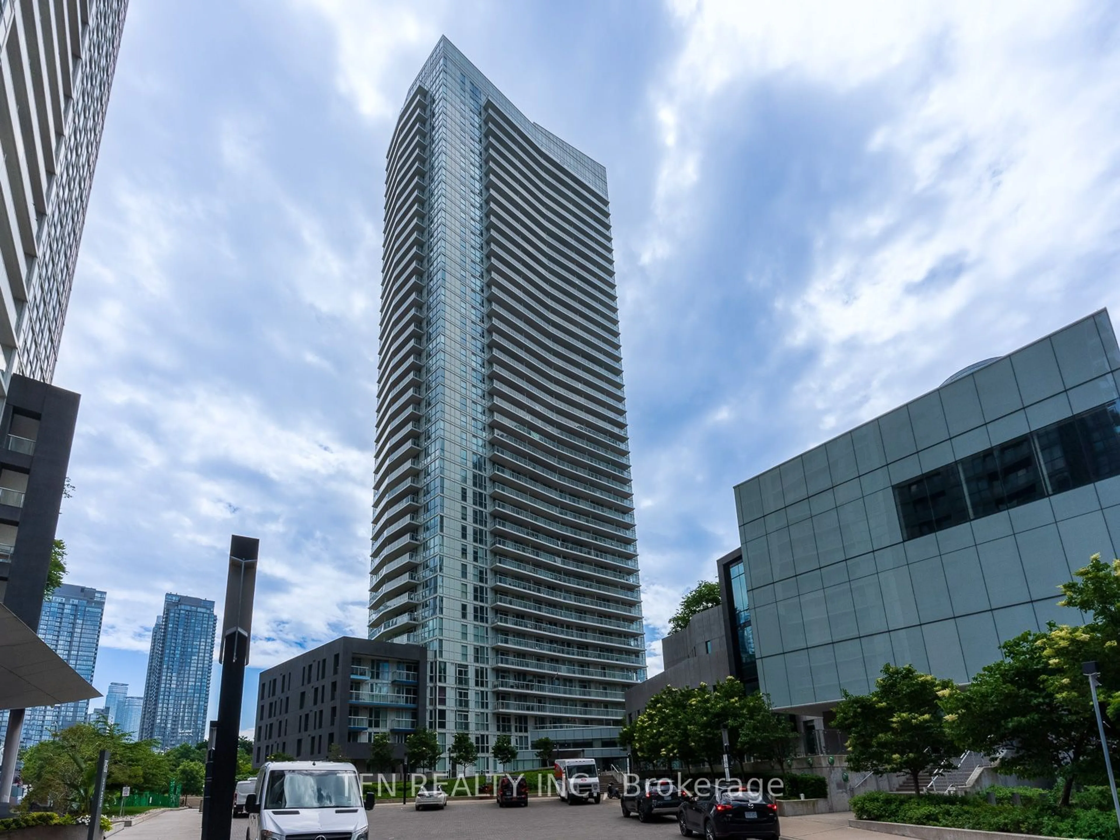 A pic from exterior of the house or condo for 75 Queens Wharf Rd #1103, Toronto Ontario M5V 0J8