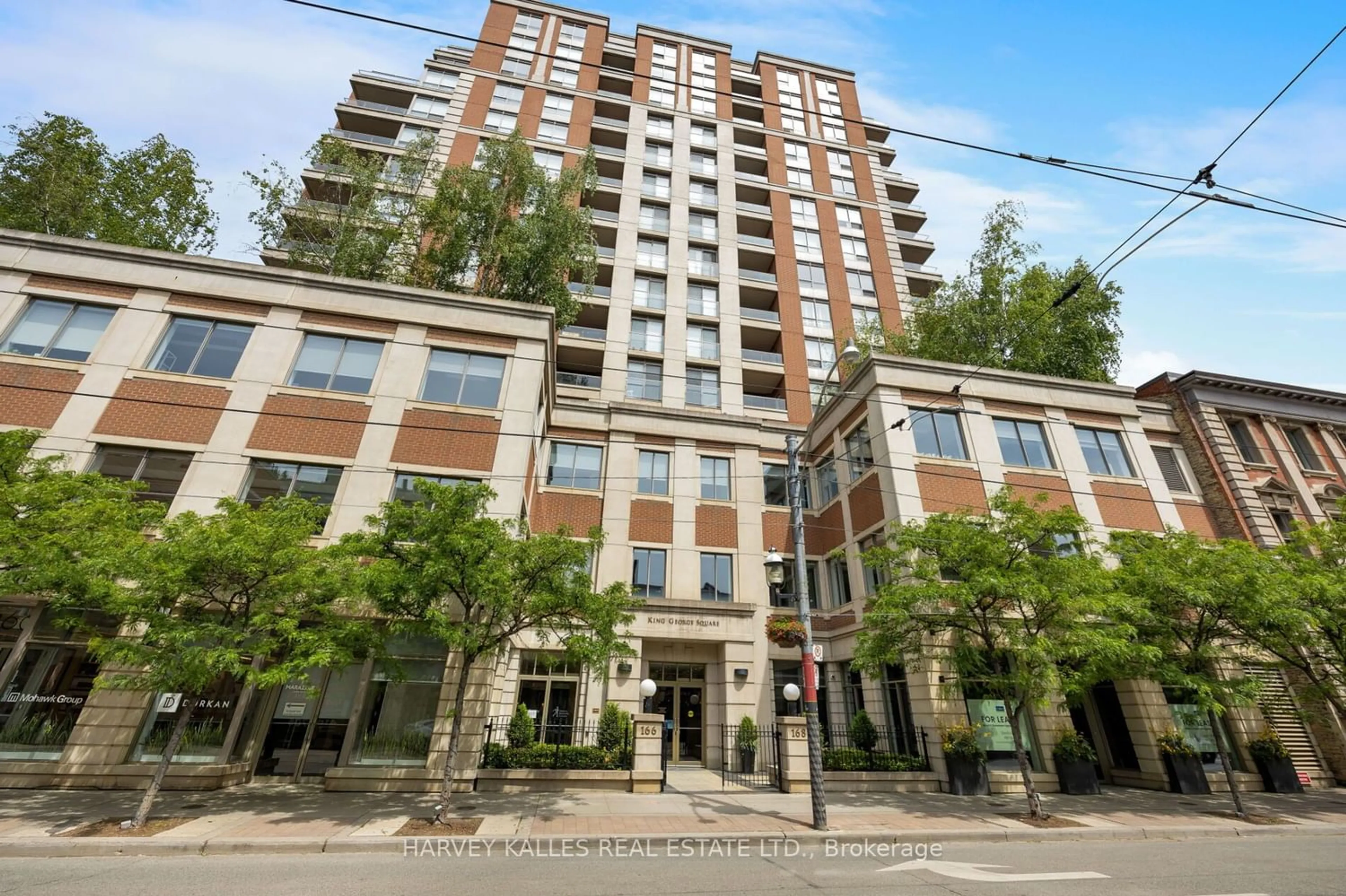 A pic from exterior of the house or condo for 168 King St #1505, Toronto Ontario M5A 1J3