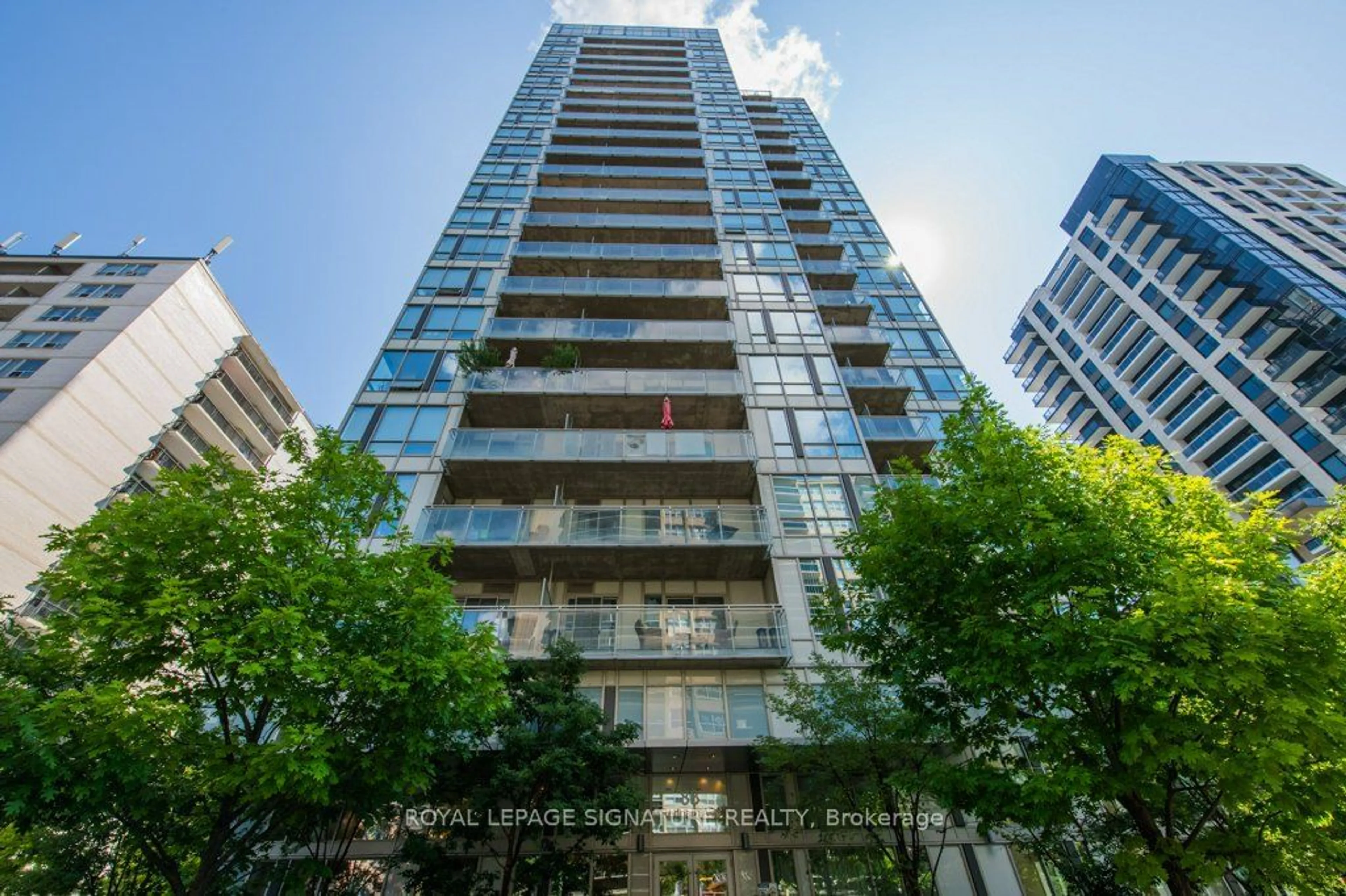 A pic from exterior of the house or condo for 83 Redpath Ave #1008, Toronto Ontario M4S 0A2