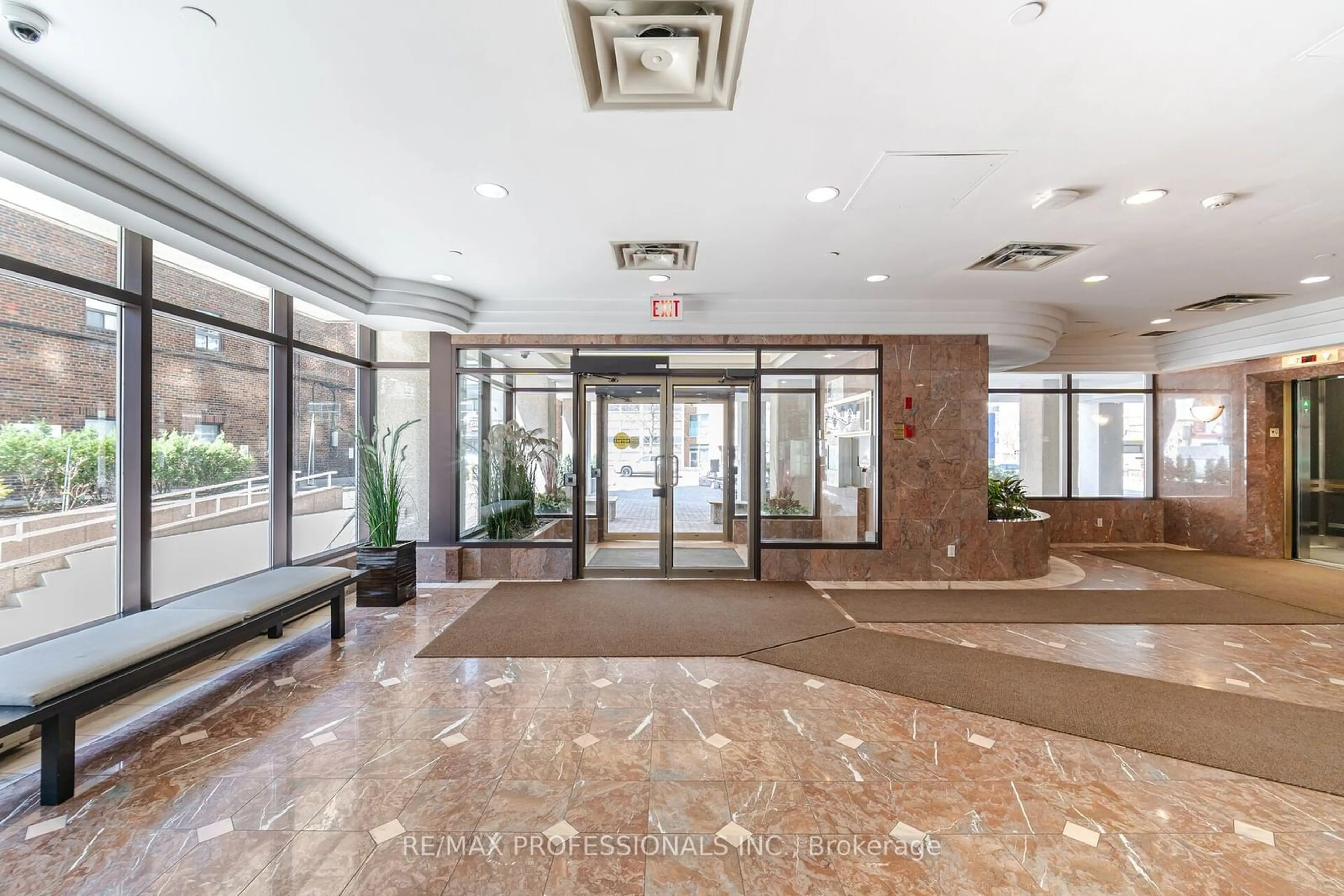 Indoor lobby for 7 Broadway Ave #301, Toronto Ontario M4P 3C5