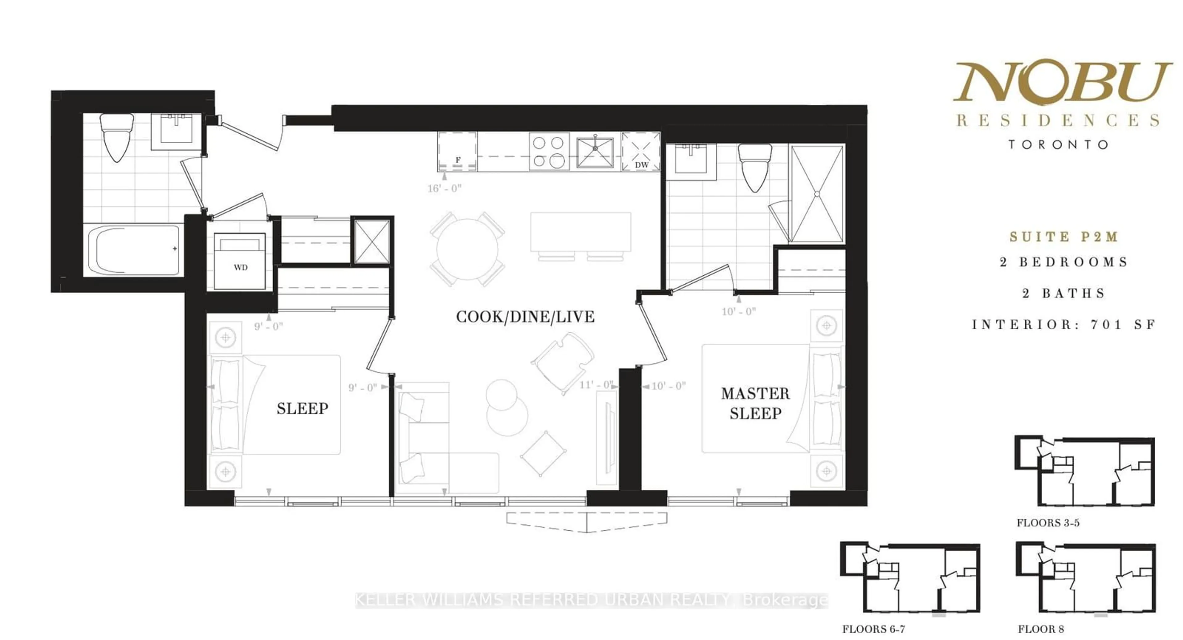 Floor plan for 15 Mercer St #801, Toronto Ontario M5V 0T8