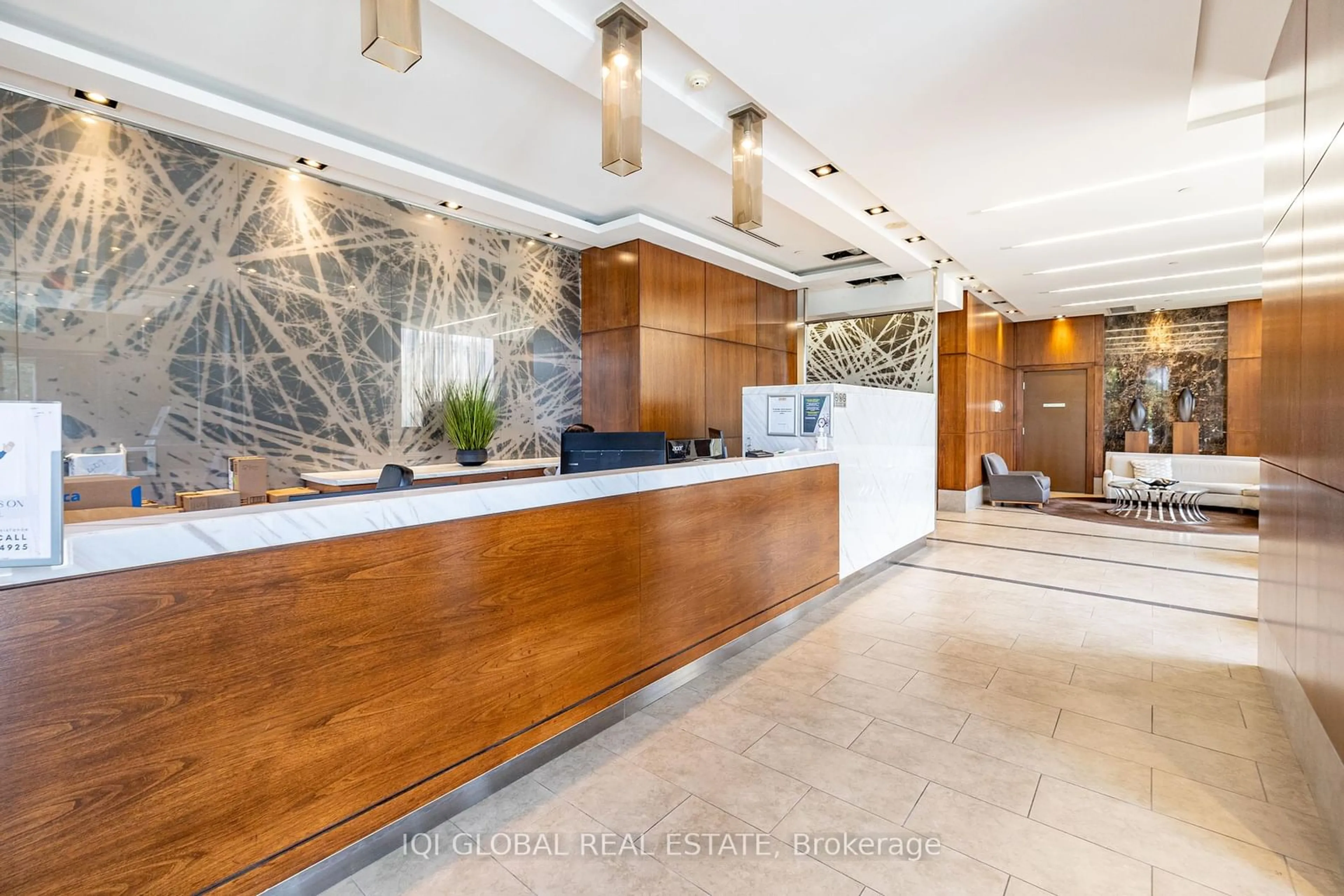 Indoor lobby for 2015 Sheppard Ave #3009, Toronto Ontario M2J 1W6