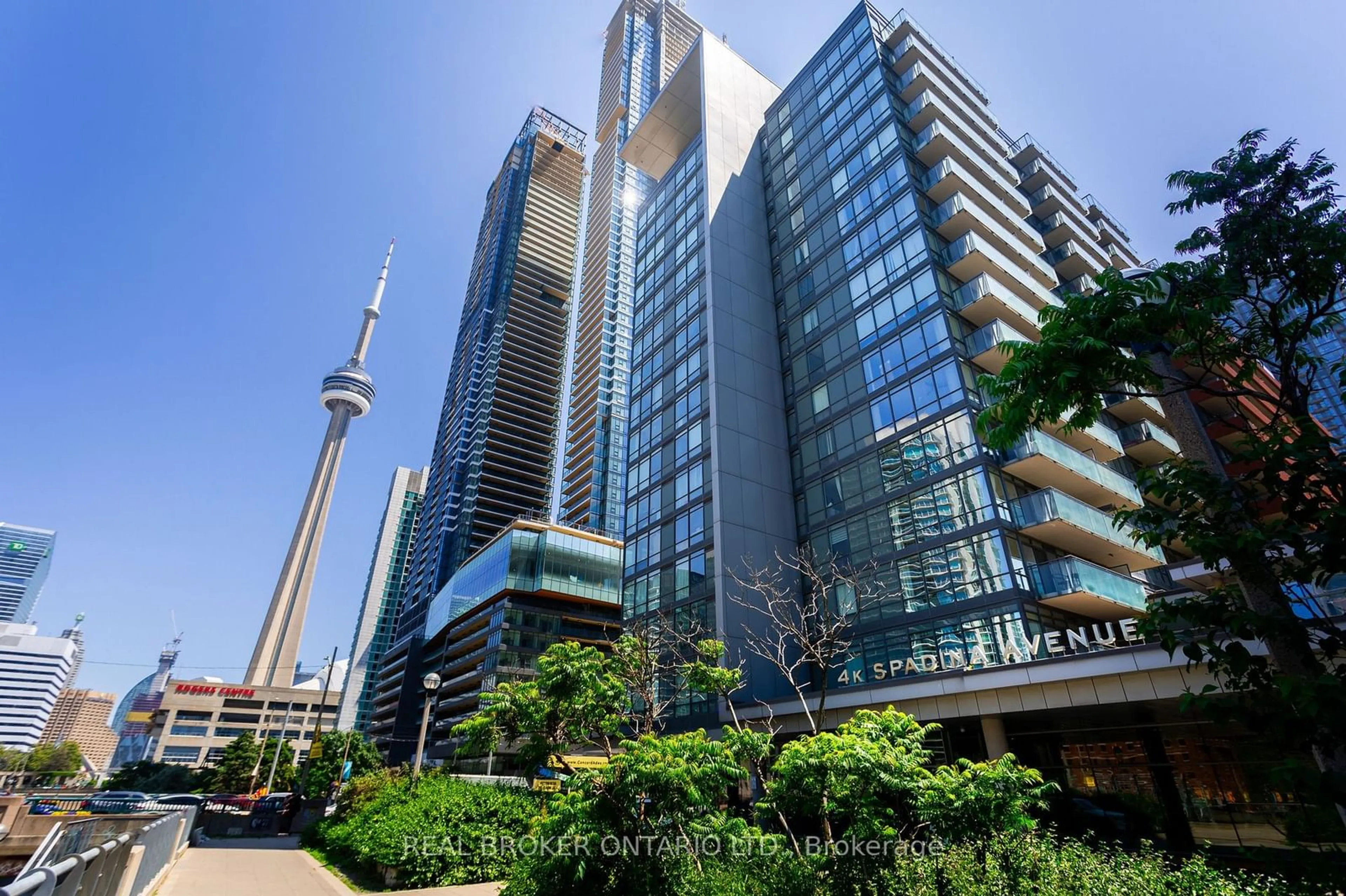 A pic from exterior of the house or condo for 4K Spadina Ave #1710, Toronto Ontario M5V 3Y9