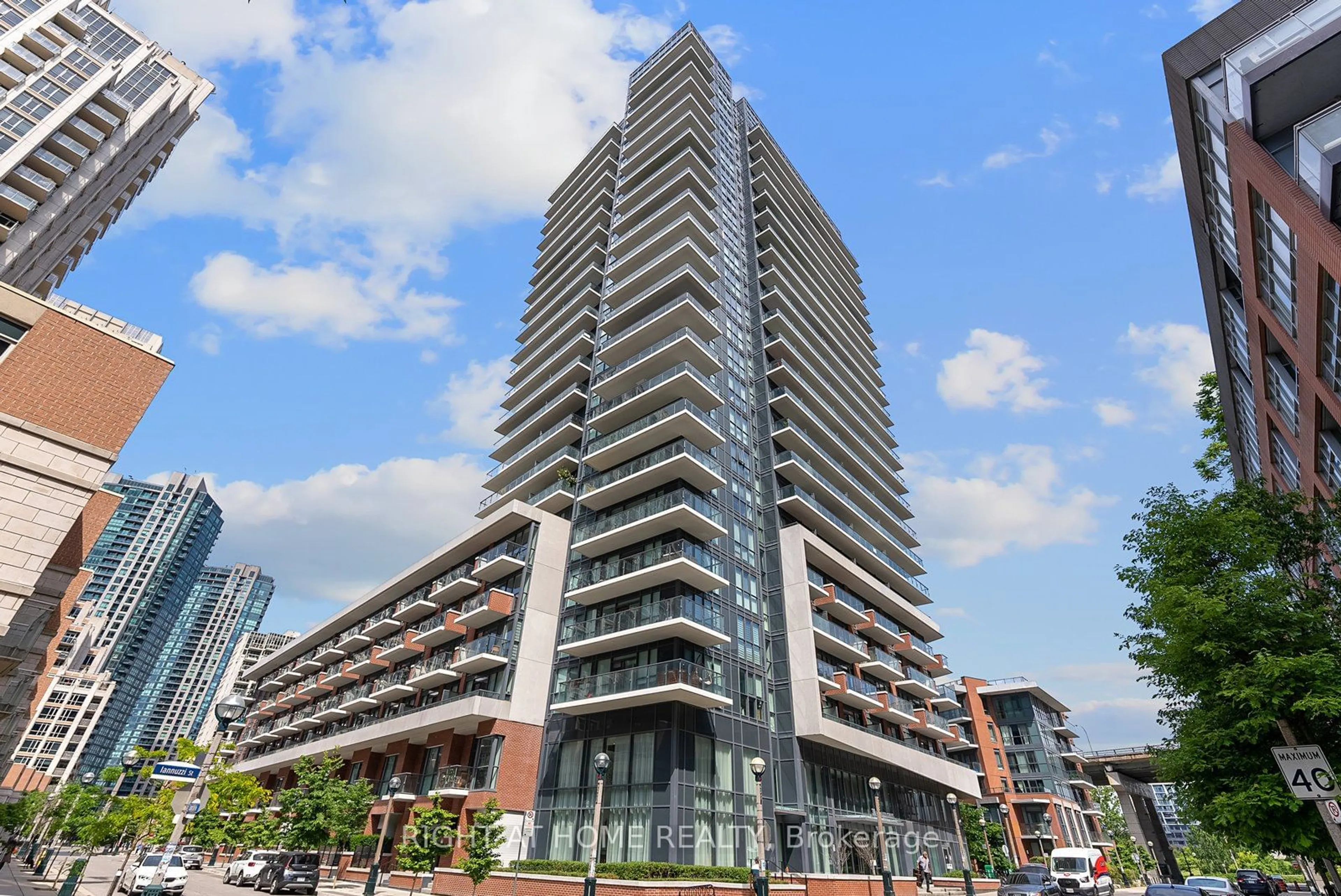 A pic from exterior of the house or condo for 38 Iannuzzi St #1013, Toronto Ontario M5V 0S2