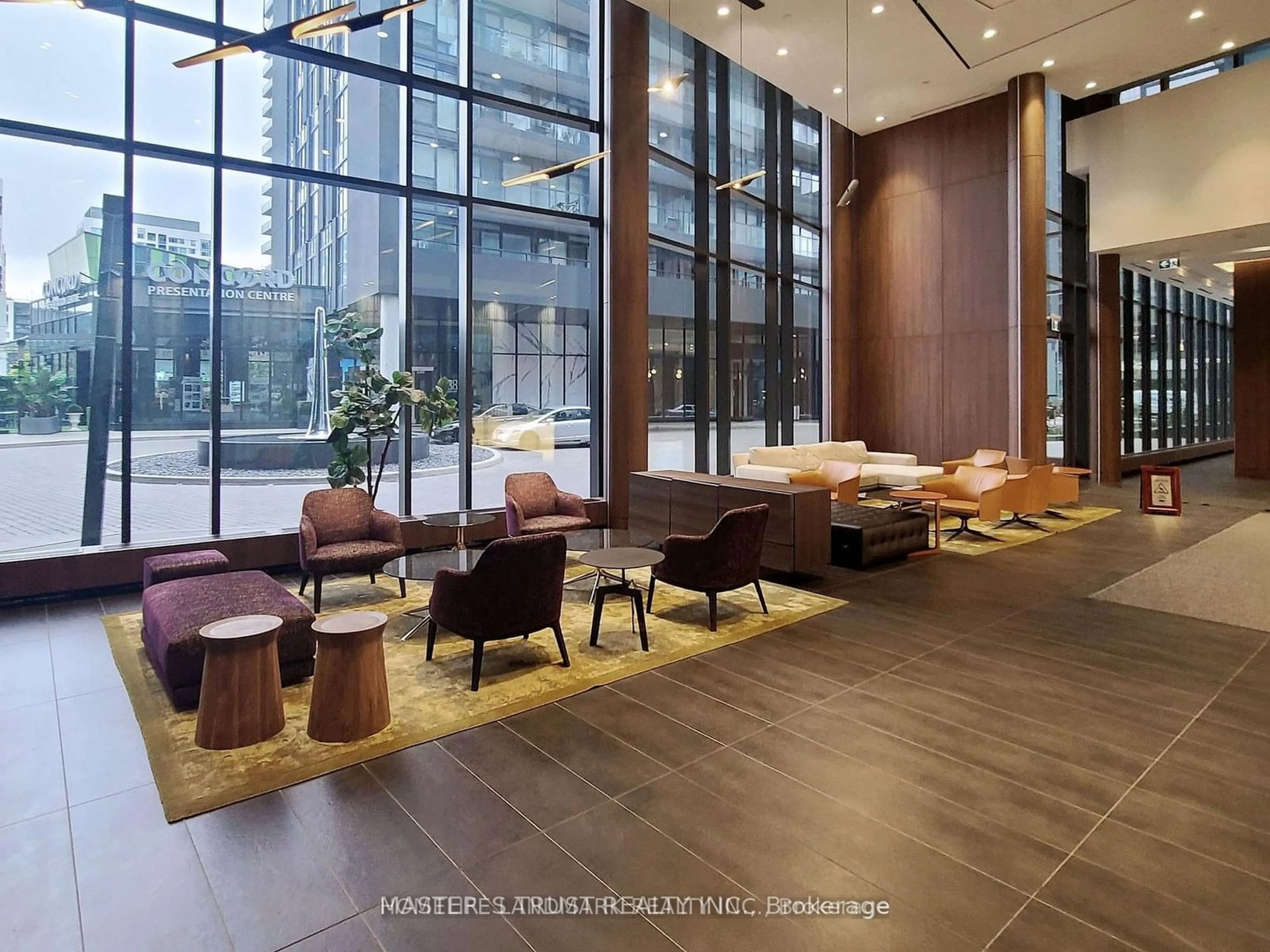 Indoor lobby for 80 Queens Wharf Rd #1112, Toronto Ontario M5V 0J3