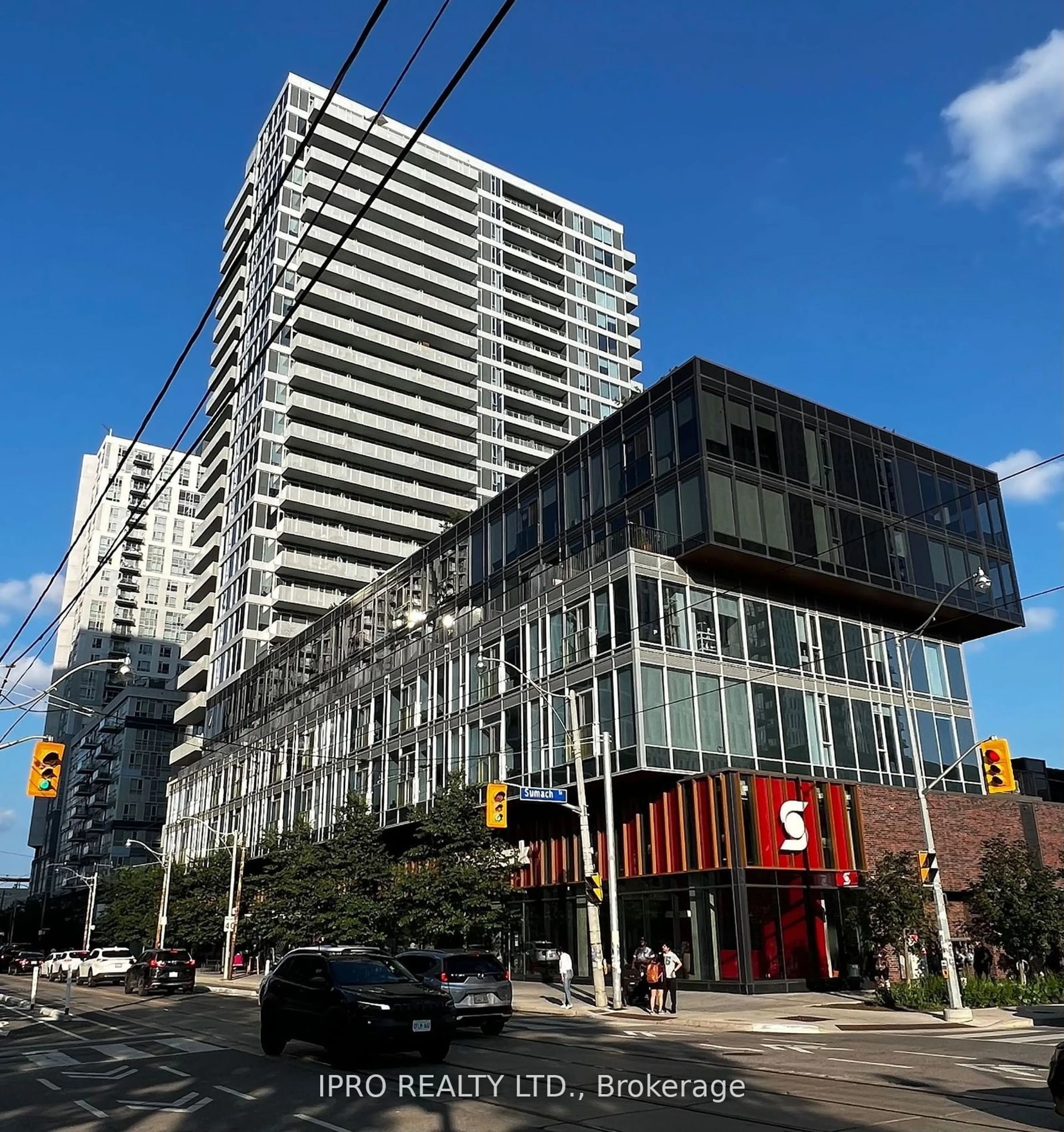 A pic from exterior of the house or condo for 20 Tubman Ave #702, Toronto Ontario M5A 0M8