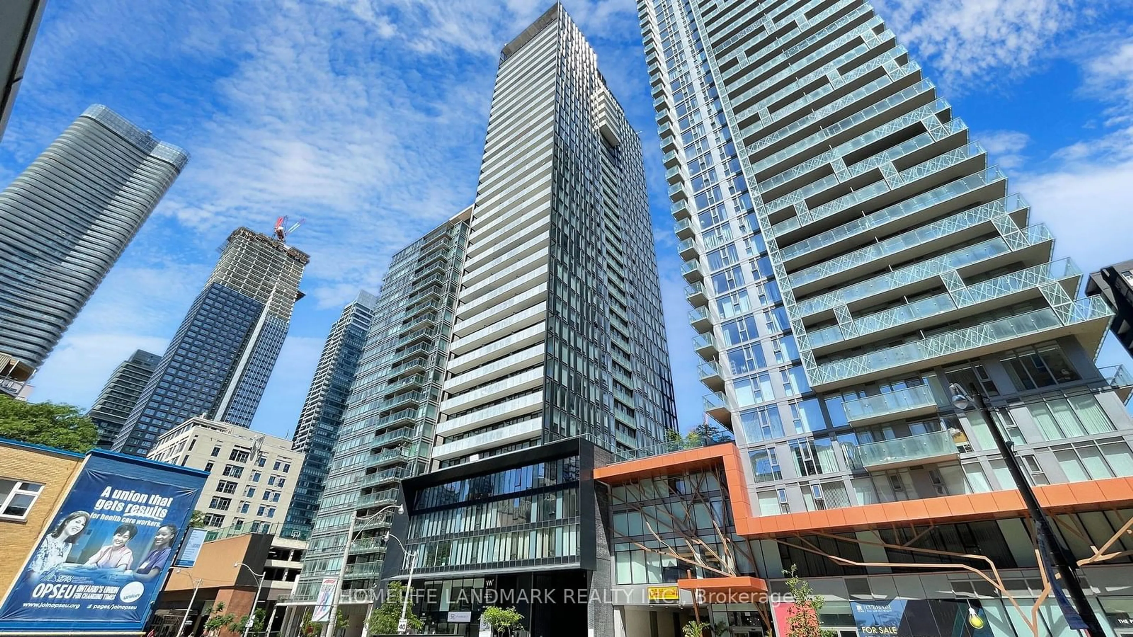 A pic from exterior of the house or condo for 28 Wellesley St #403, Toronto Ontario M4Y 0C4