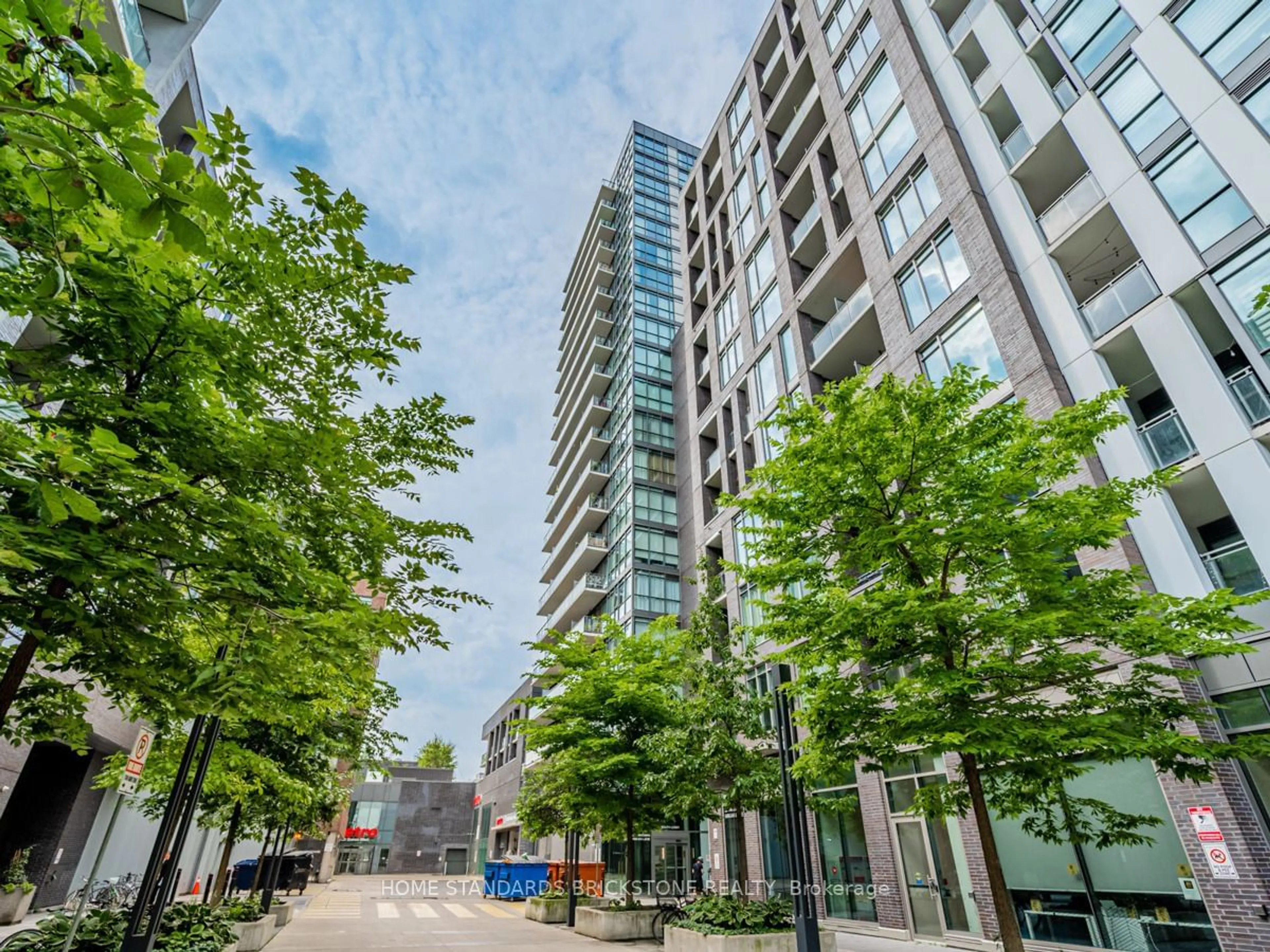 A pic from exterior of the house or condo for 20 Minowan Miikan Lane #1510, Toronto Ontario M6J 0E5