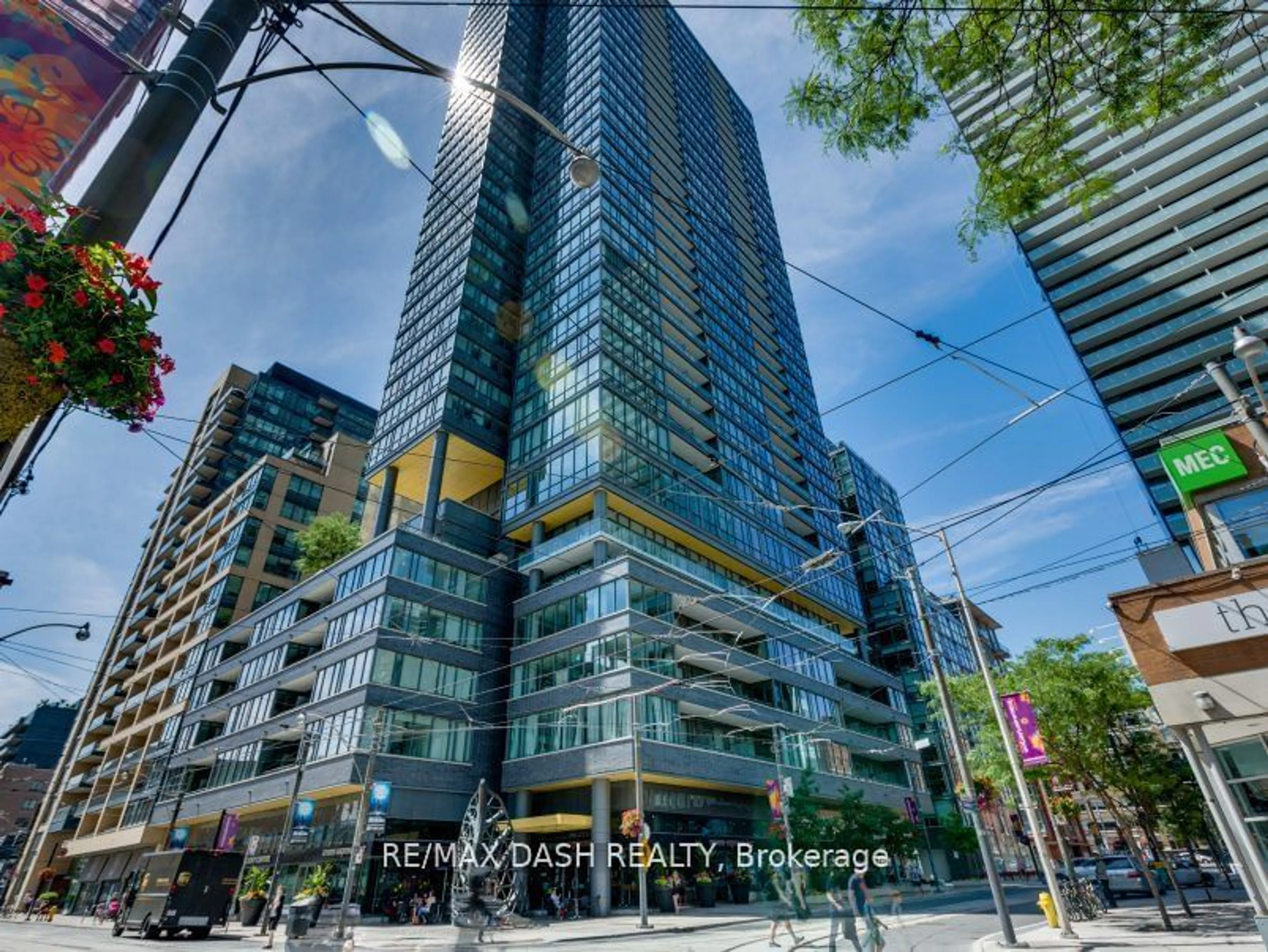 A pic from exterior of the house or condo for 8 Charlotte St #2405, Toronto Ontario M5V 0K4