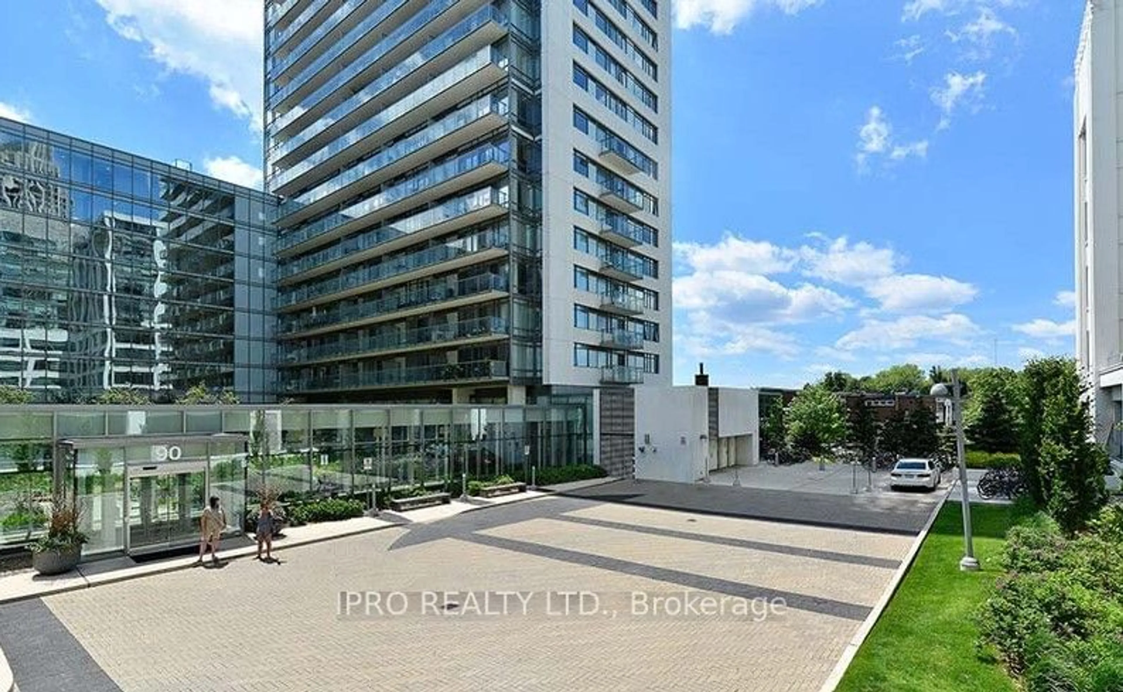 A pic from exterior of the house or condo for 90 Stadium Rd #904, Toronto Ontario M5V 3W5