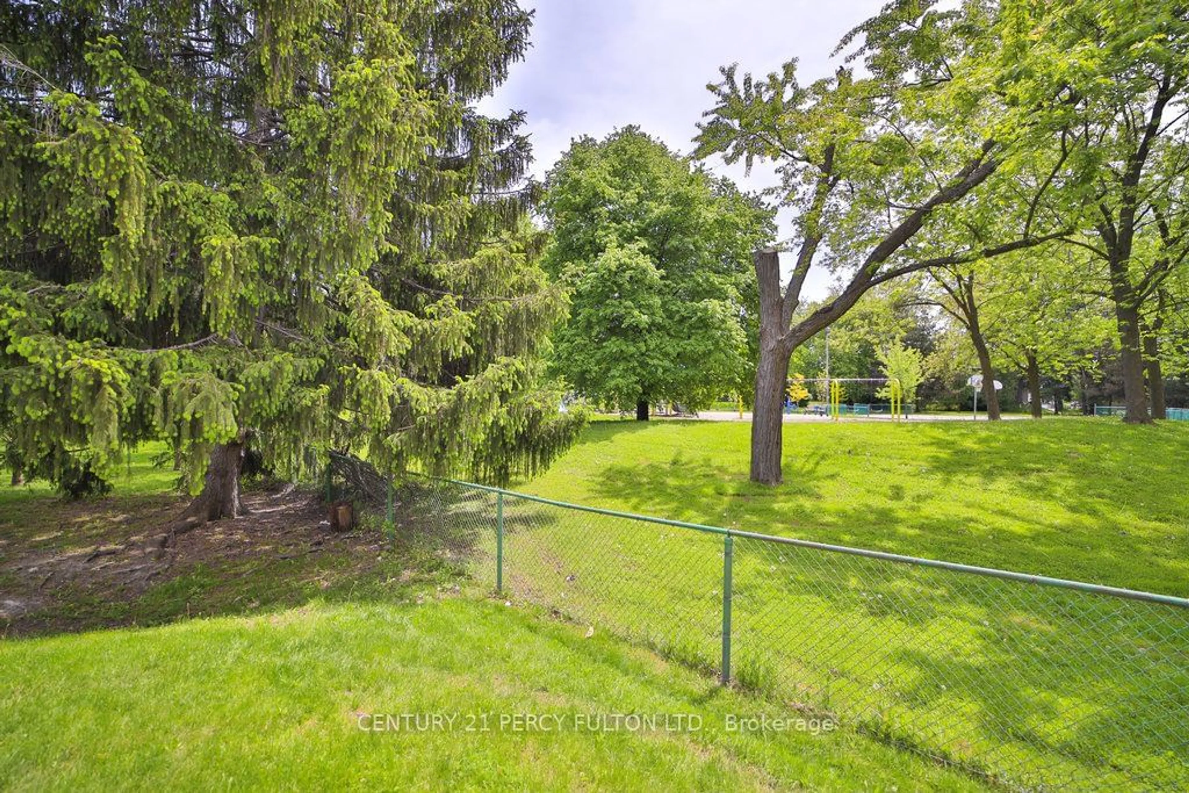 Fenced yard for 40 THORNY VINEWAY, Toronto Ontario M2J 4J2