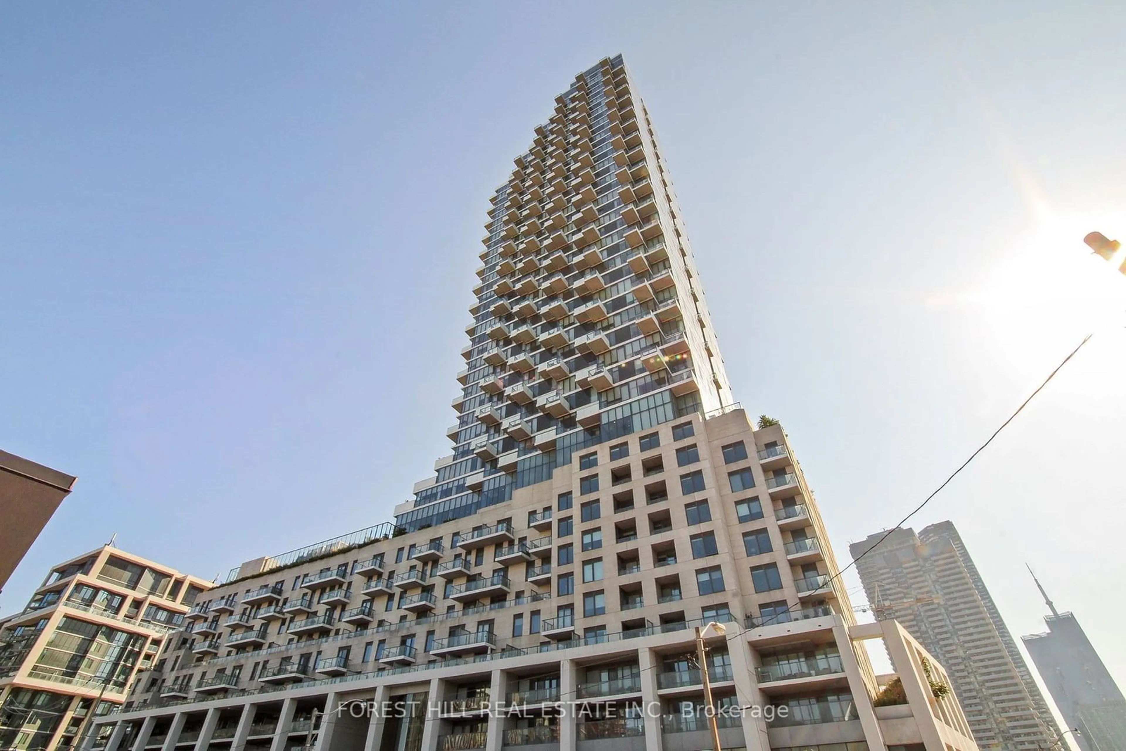 A pic from exterior of the house or condo for 16 Bonnycastle St #2906, Toronto Ontario M5A 3T7