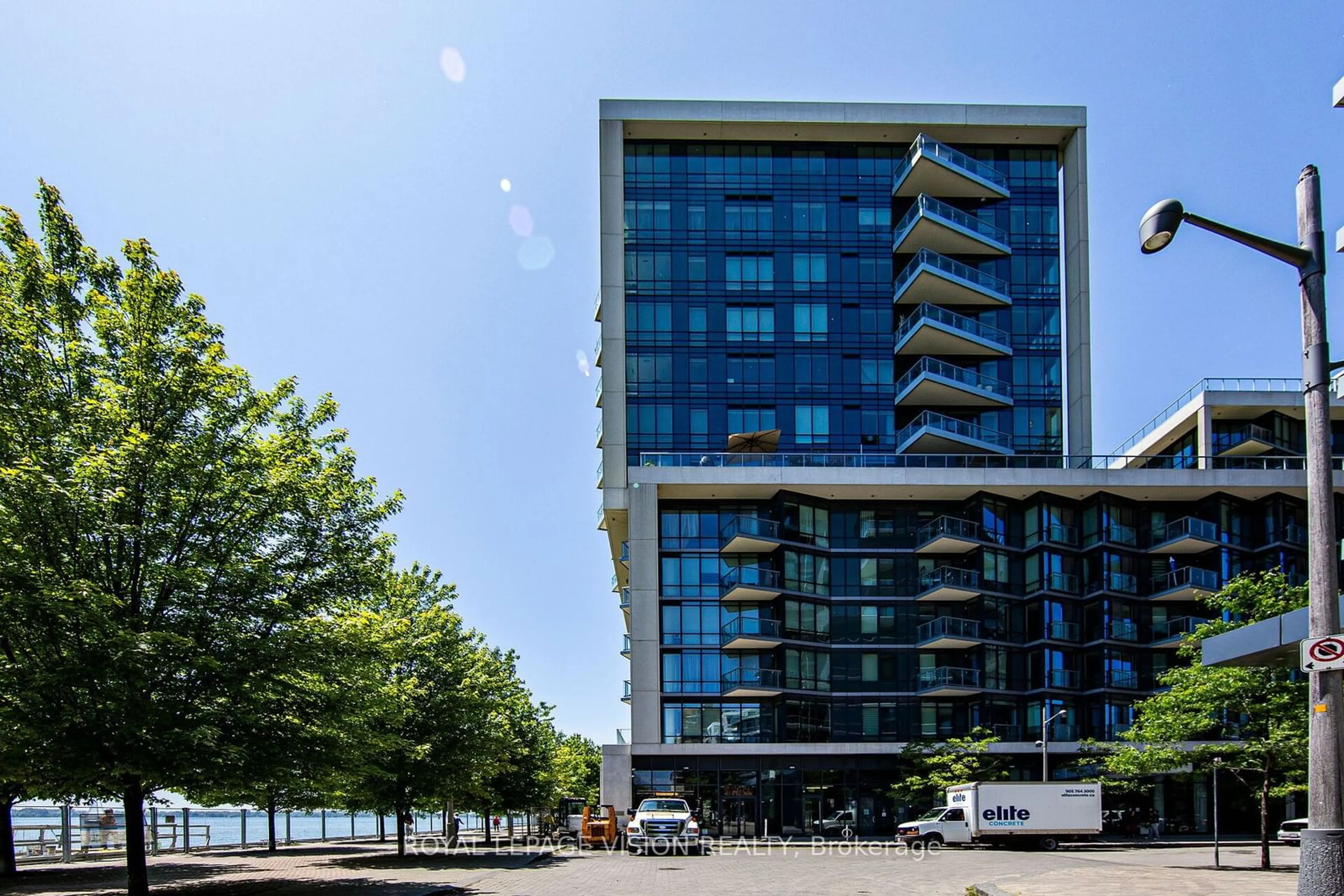 A pic from exterior of the house or condo for 55 Merchant's wharf #419, Toronto Ontario M5A 0P2