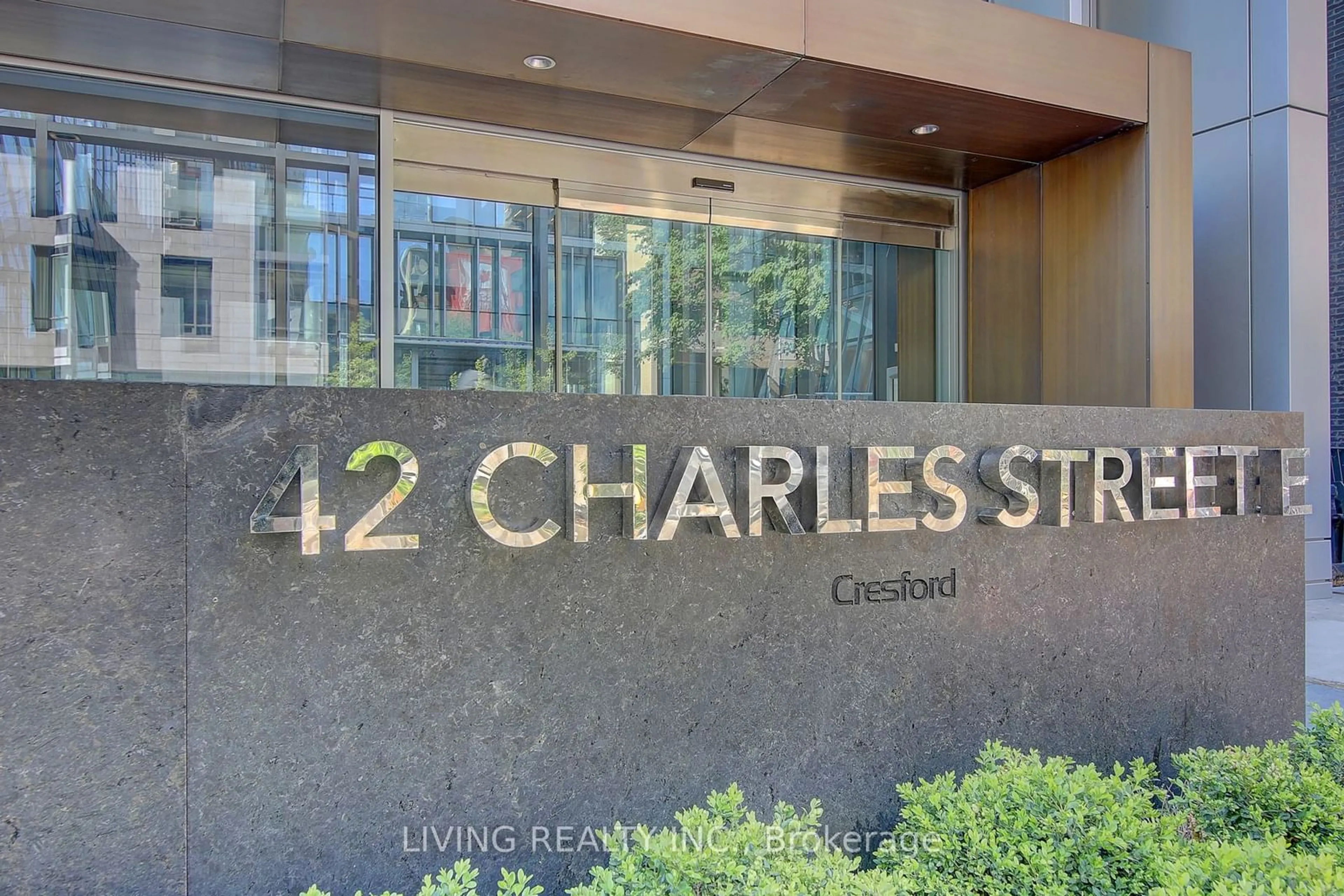 A pic from exterior of the house or condo for 42 Charles St #2308, Toronto Ontario M4Y 1N3