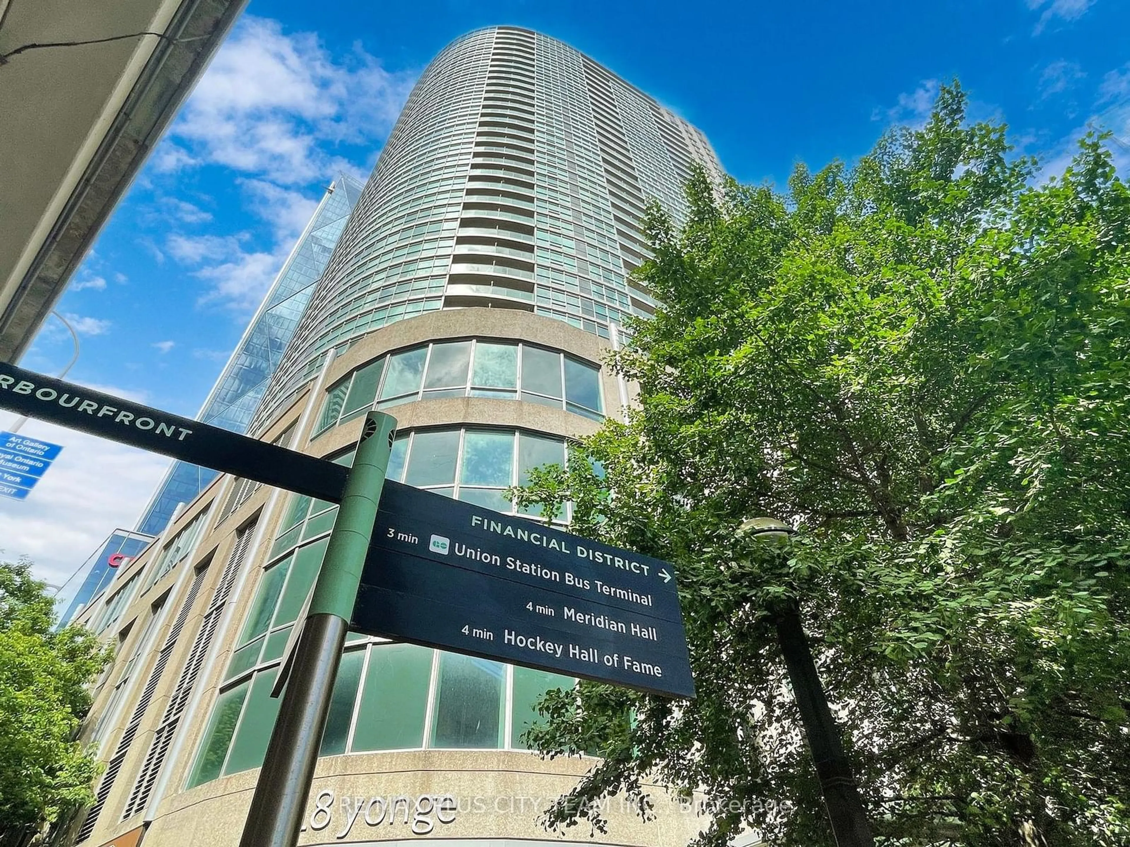 A pic from exterior of the house or condo for 18 Yonge St #1201, Toronto Ontario M5E 1Z8