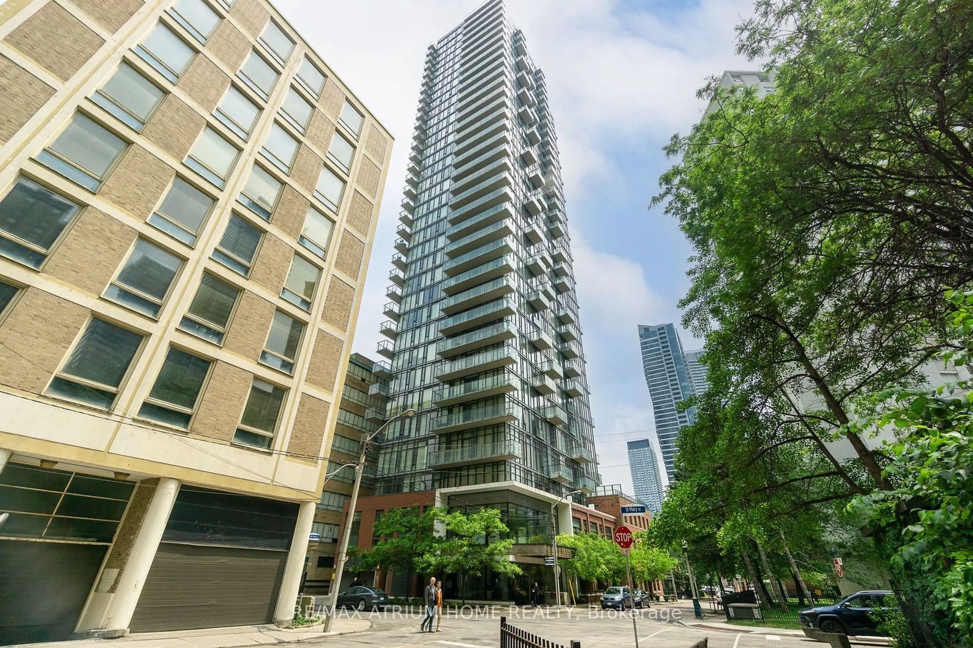 A pic from exterior of the house or condo for 75 St Nicholas St #2708, Toronto Ontario M4Y 0A5