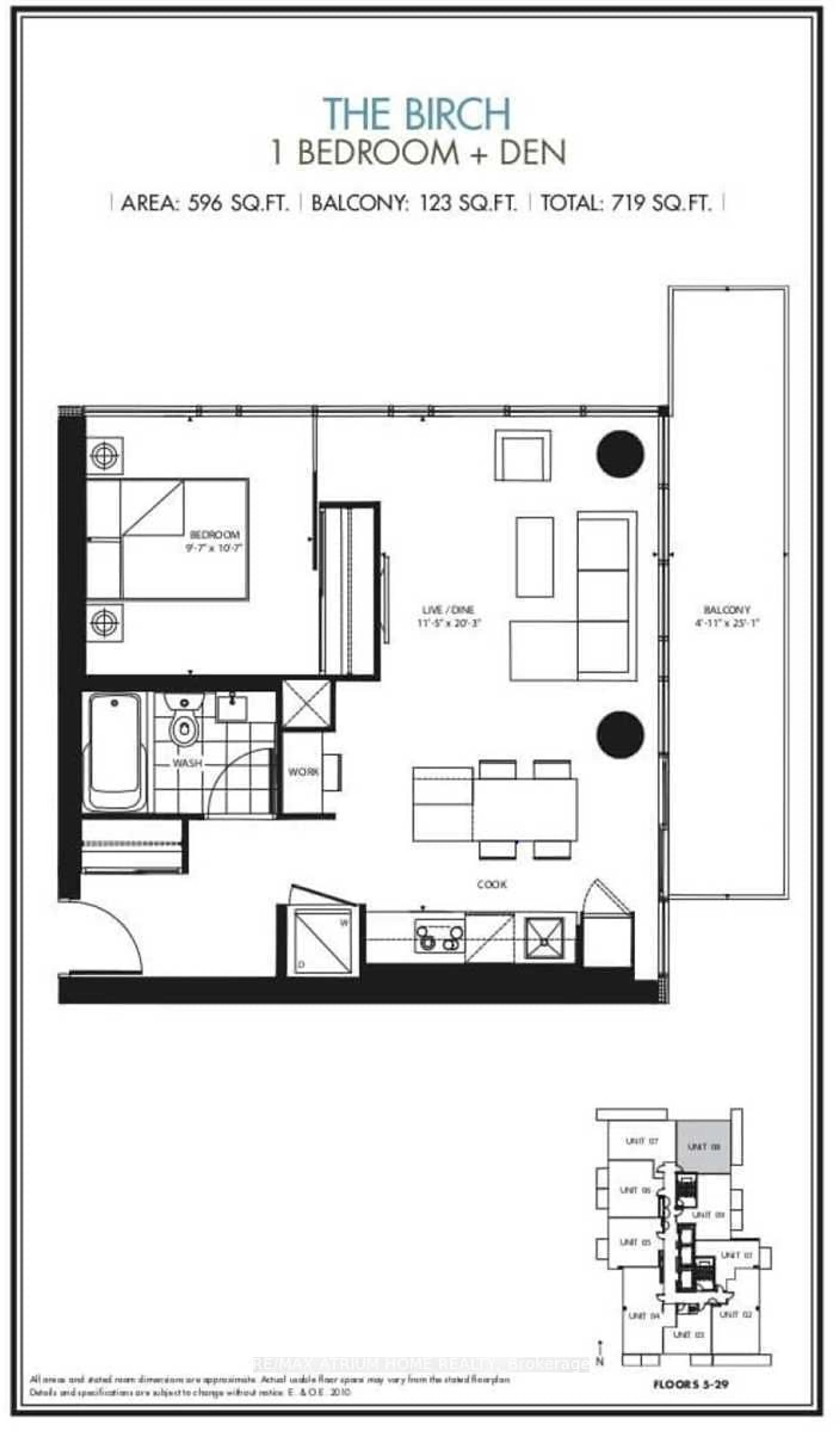 Floor plan for 75 St Nicholas St #2708, Toronto Ontario M4Y 0A5