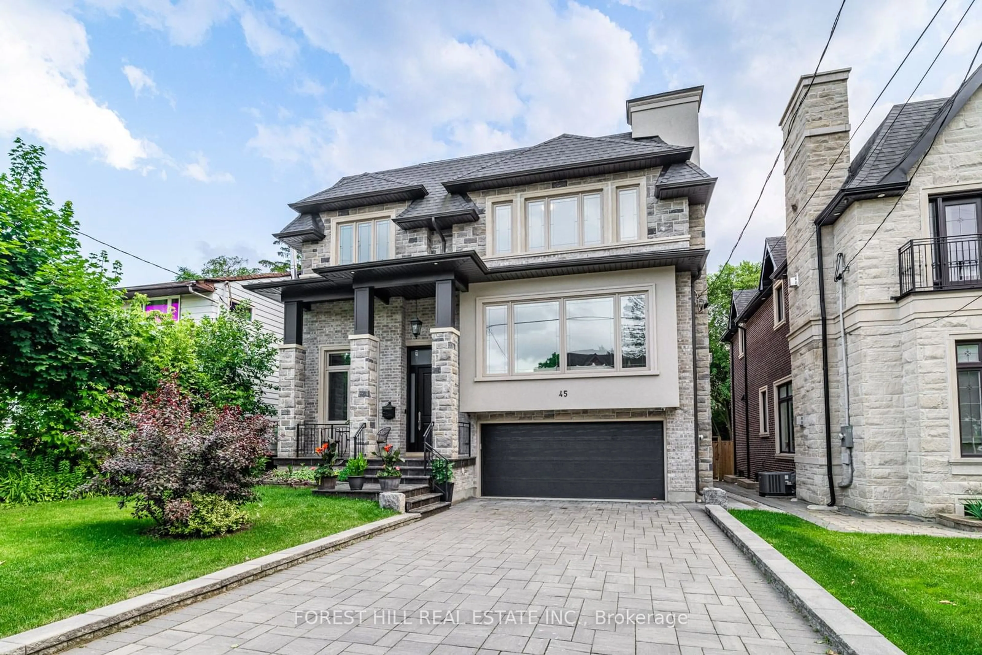 Home with brick exterior material for 45 Wedgewood Dr, Toronto Ontario M2M 2H4