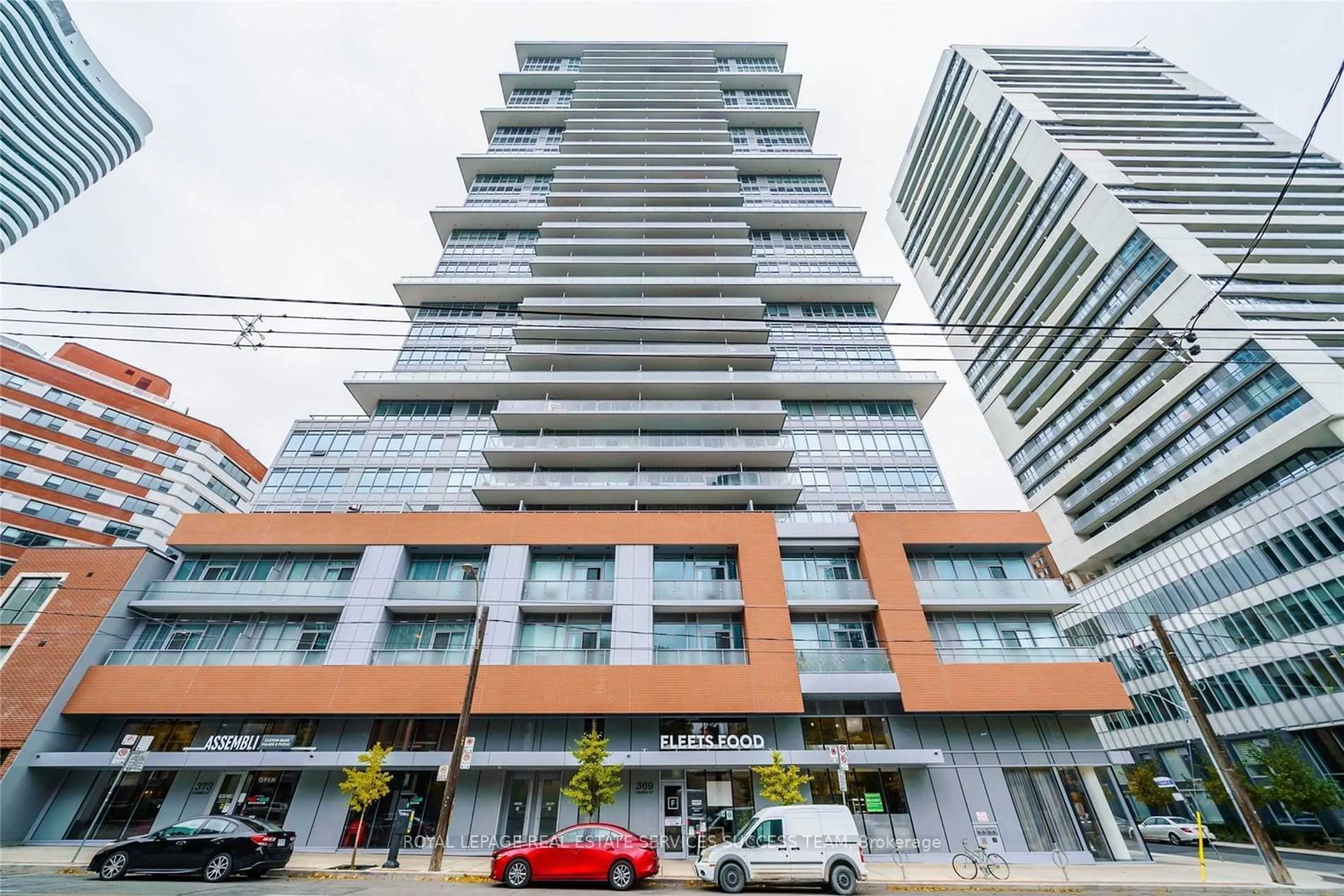 A pic from exterior of the house or condo for 365 Church St #3003, Toronto Ontario M5B 1Z9